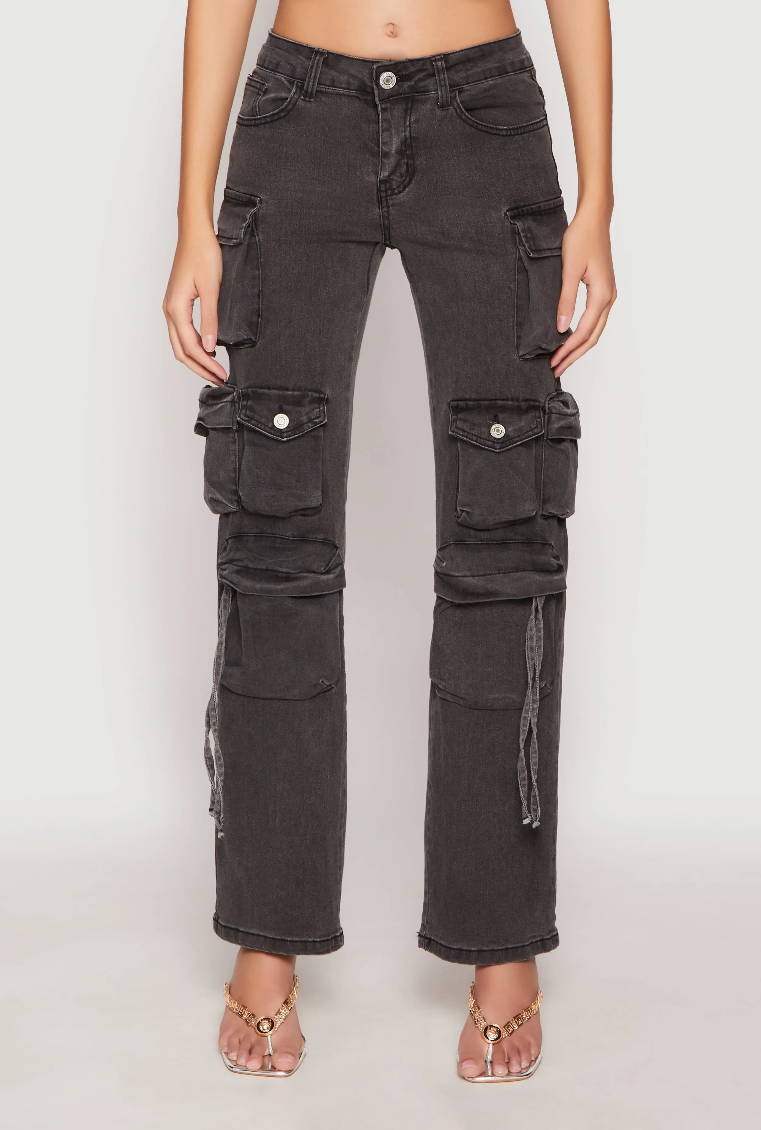 VIP Multi Pocket Cargo Jeans sold by Rainbow product image thumbnail 3