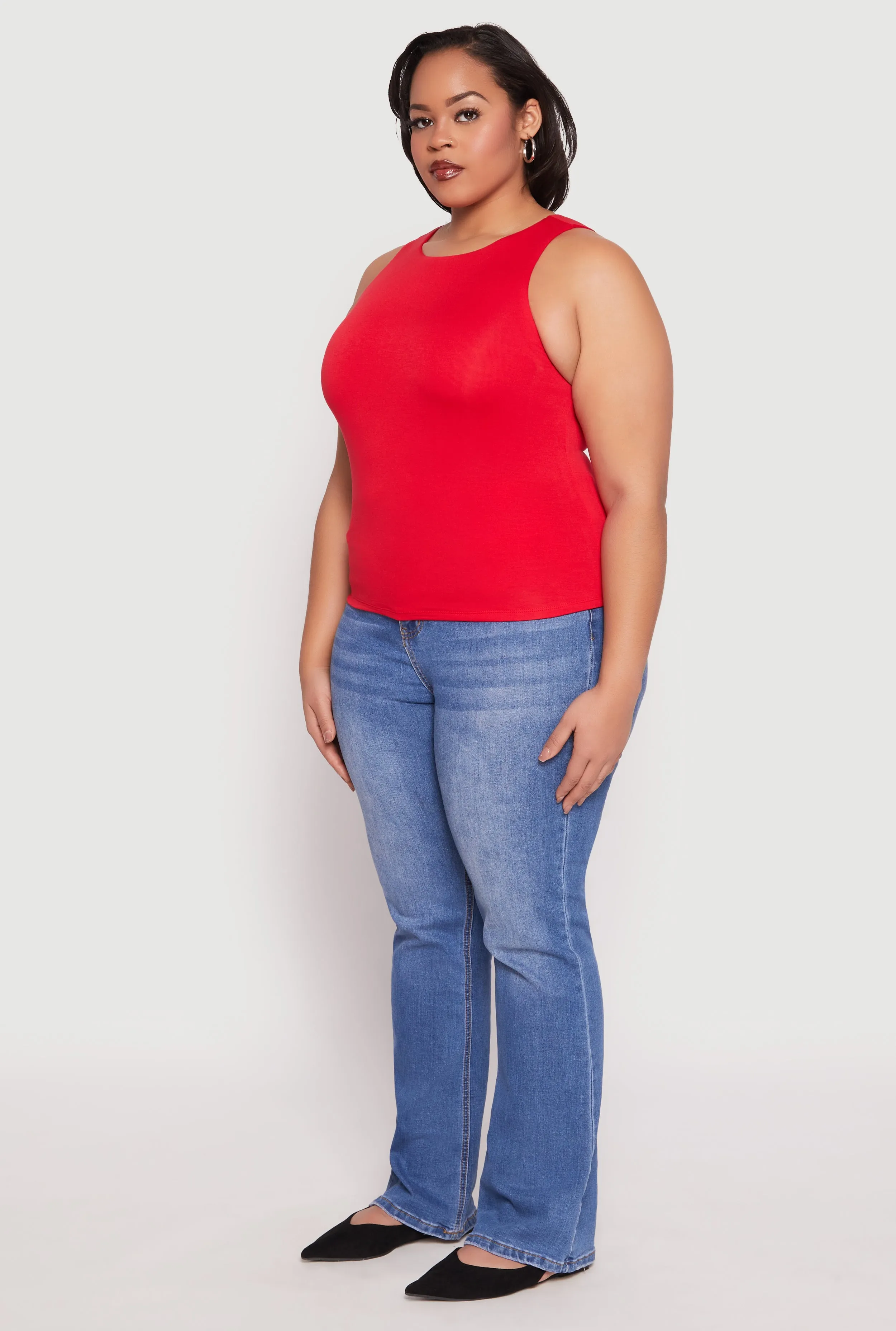 Plus Size Double Layer Tank Top sold by Rainbow product image thumbnail 3