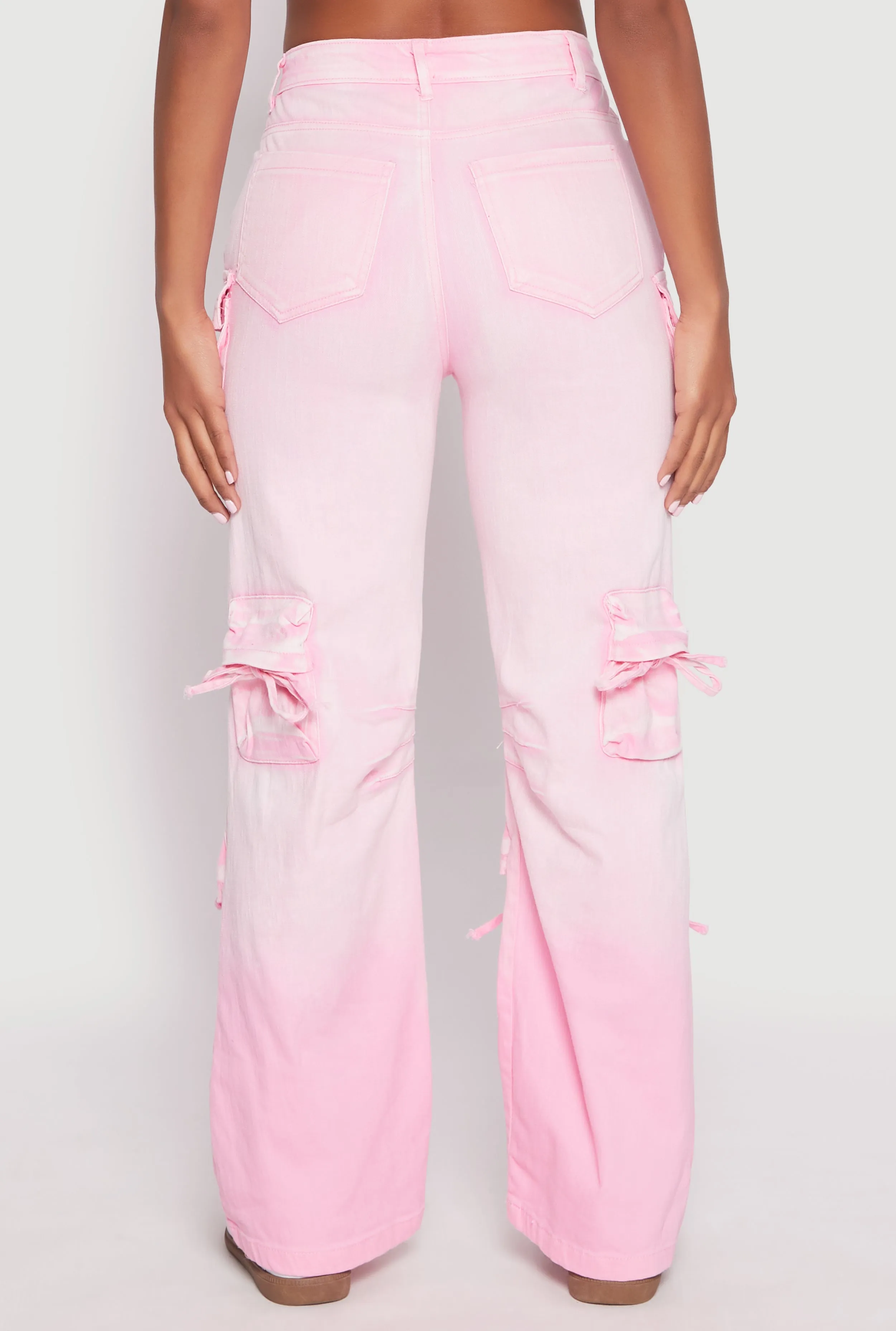 Daisy Mineral Wash Cargo Baggy Jeans sold by Rainbow product image thumbnail 5