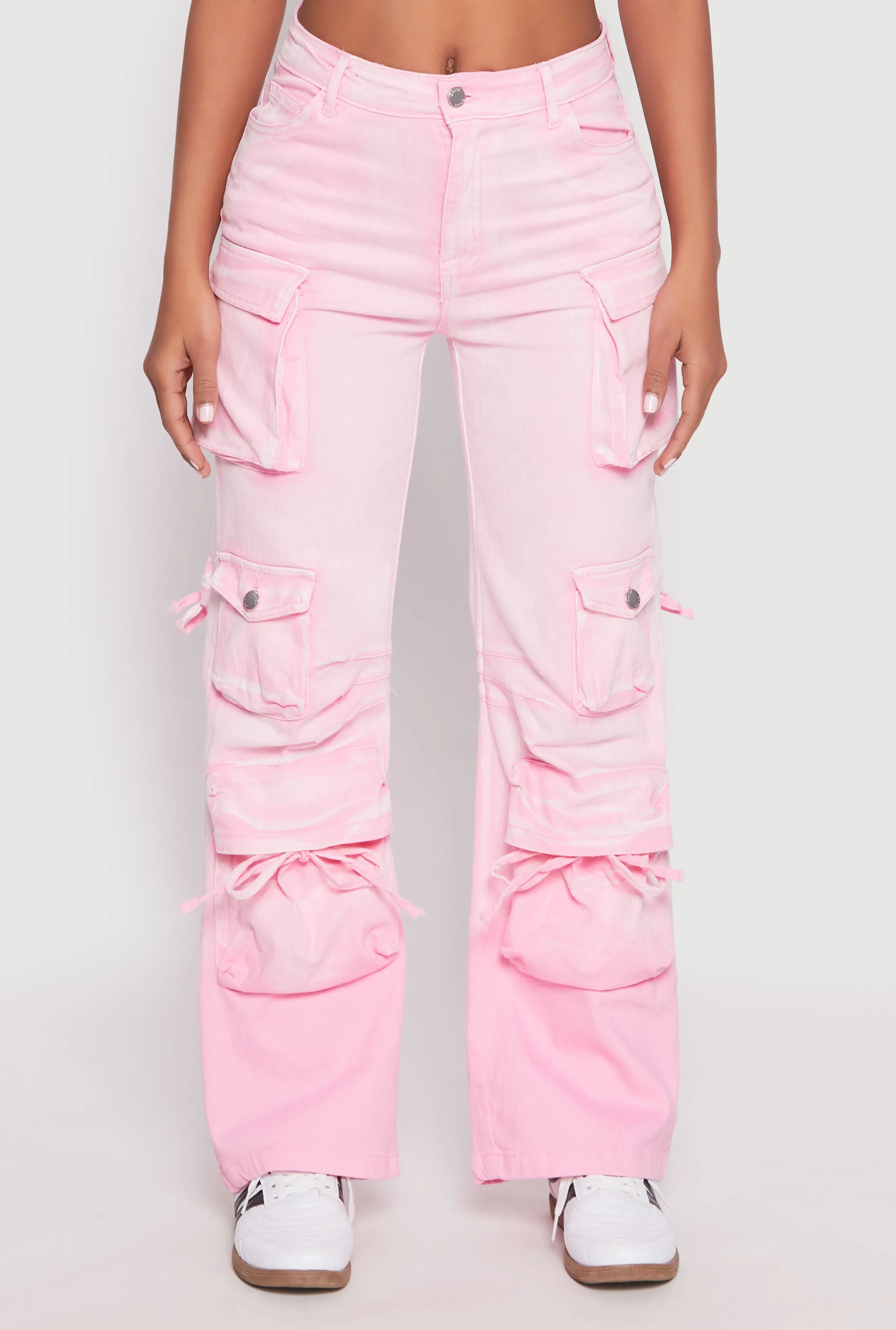 Daisy Mineral Wash Cargo Baggy Jeans sold by Rainbow product image thumbnail 3