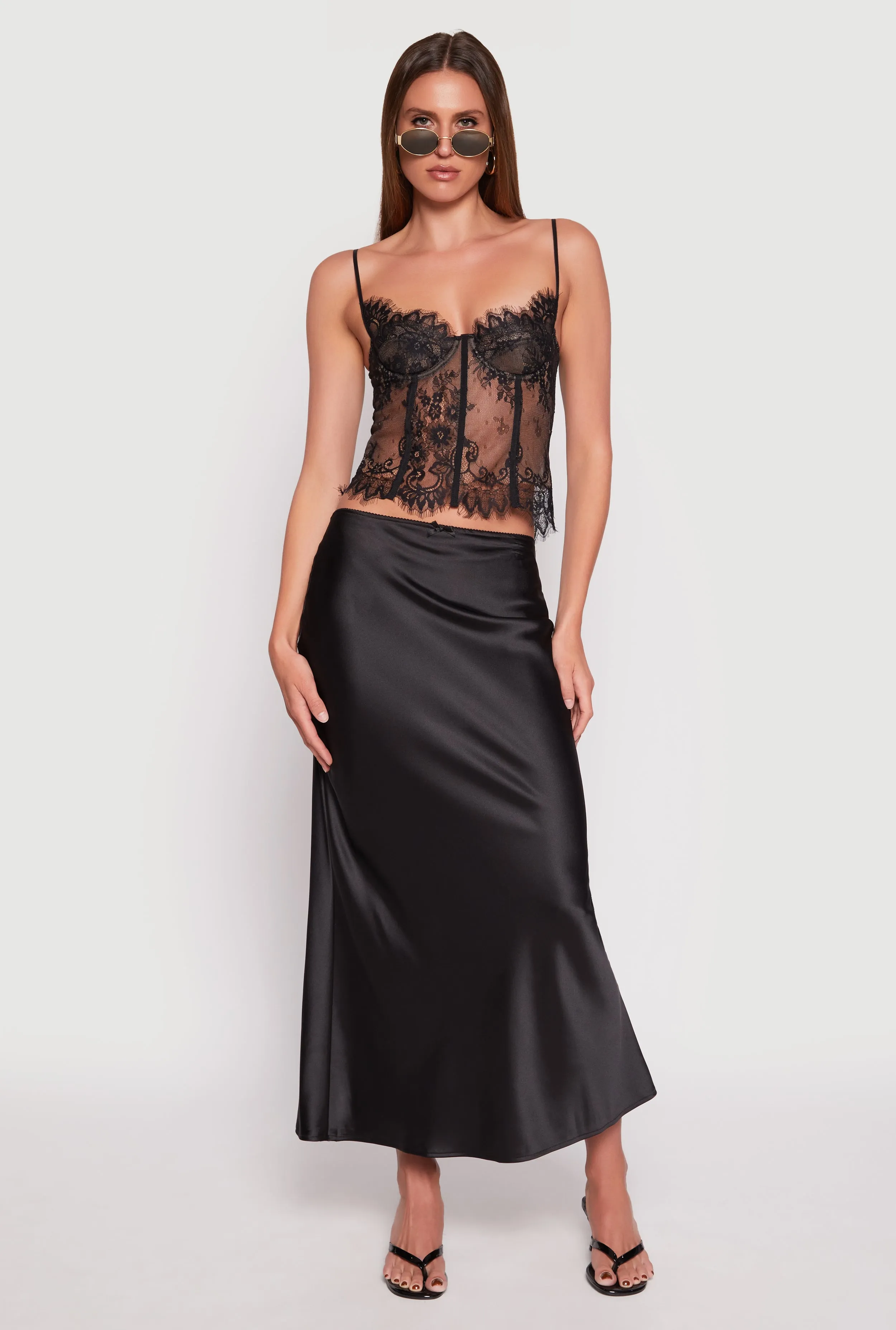 Lace Bustier Corset Top sold by Rainbow