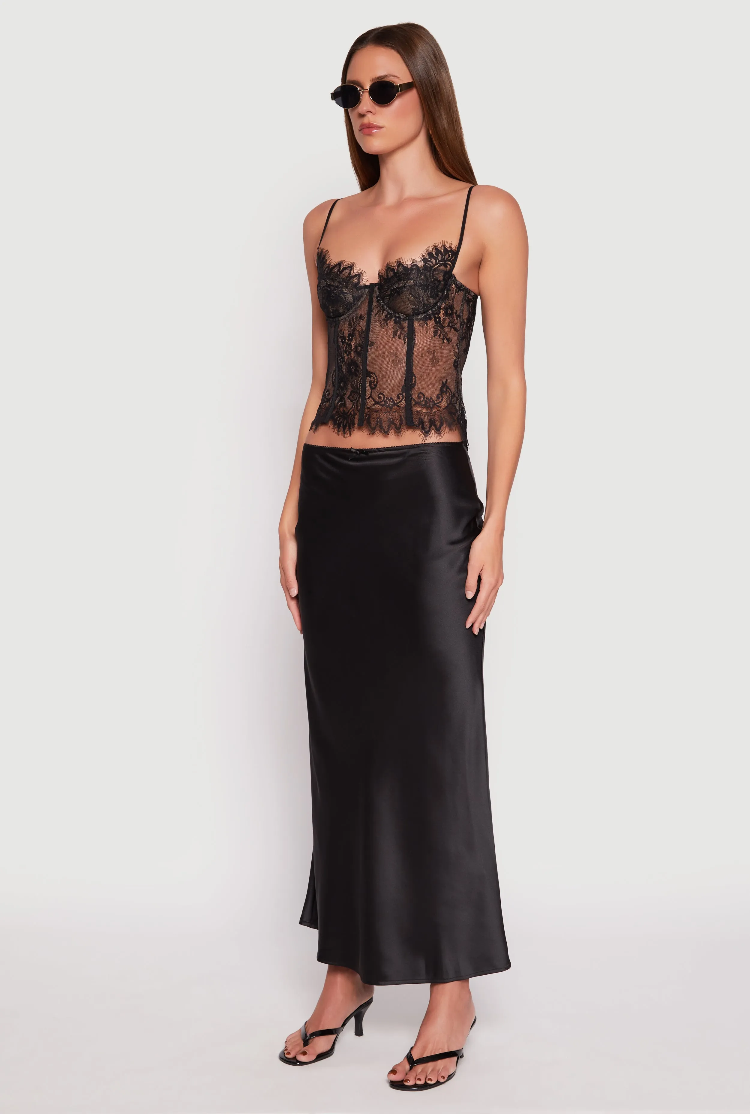 Lace Bustier Corset Top sold by Rainbow product image thumbnail 3