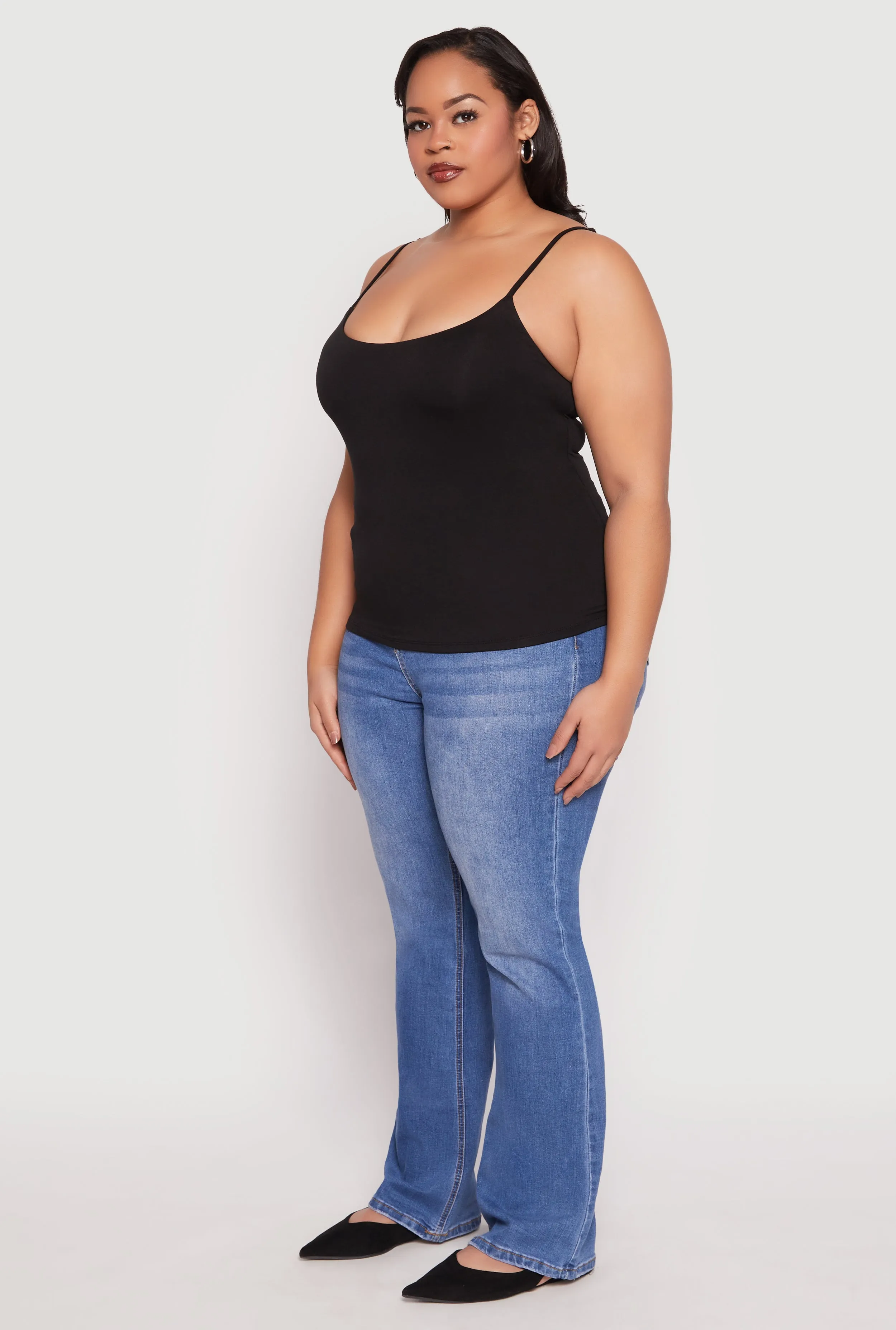 Plus Size Double Layered Cami sold by Rainbow product image thumbnail 3