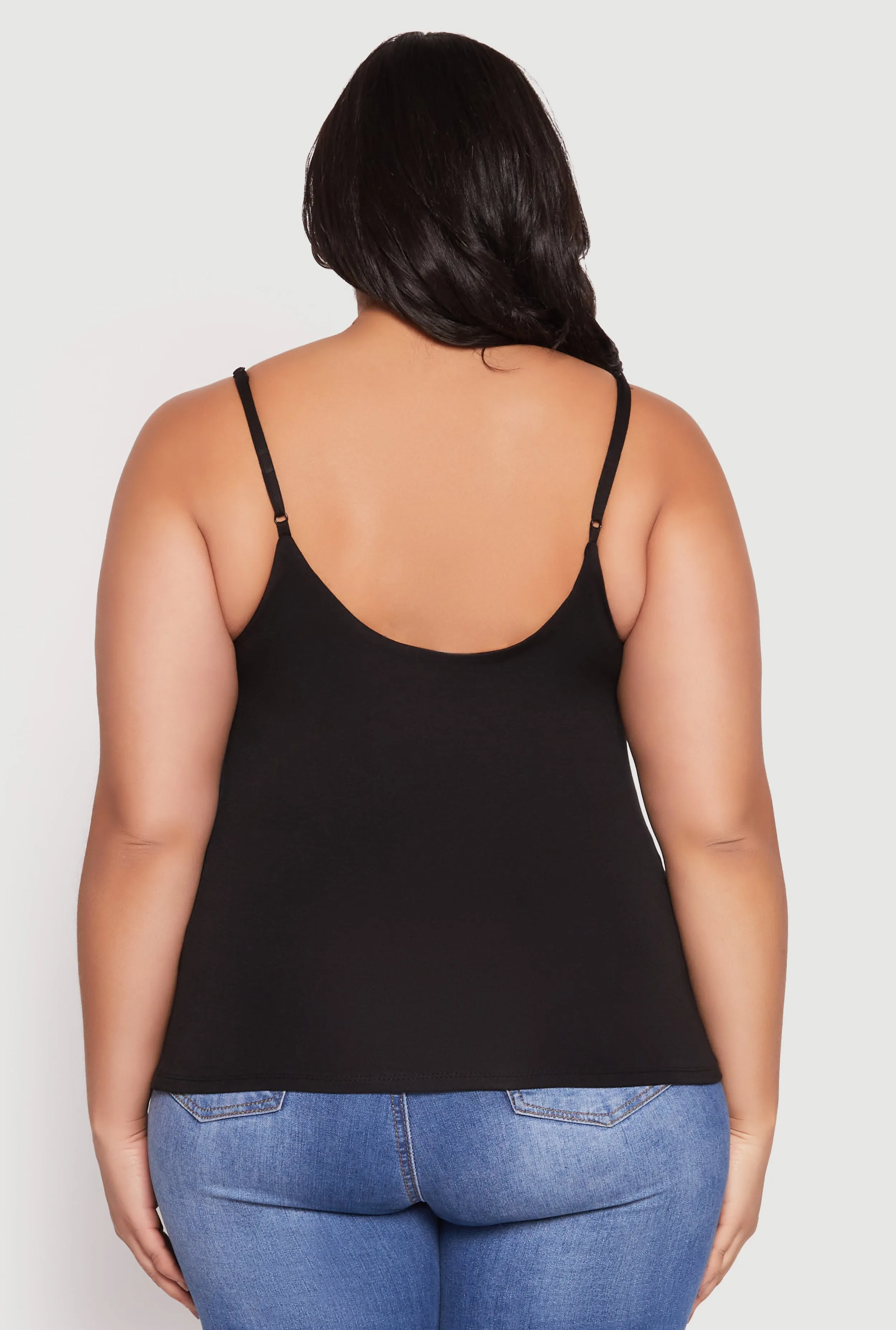 Plus Size Double Layered Cami sold by Rainbow product image thumbnail 5