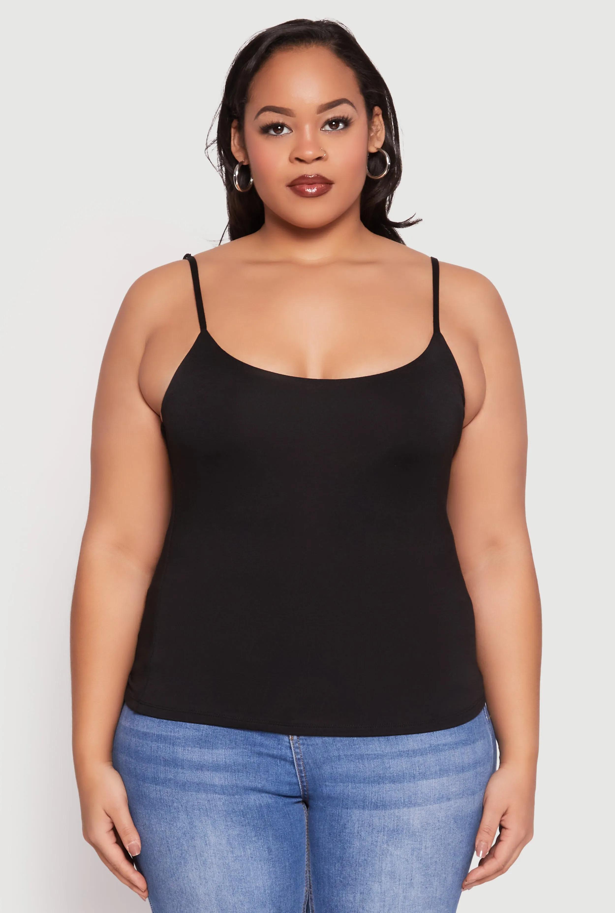 Plus Size Double Layered Cami sold by Rainbow product image thumbnail 2