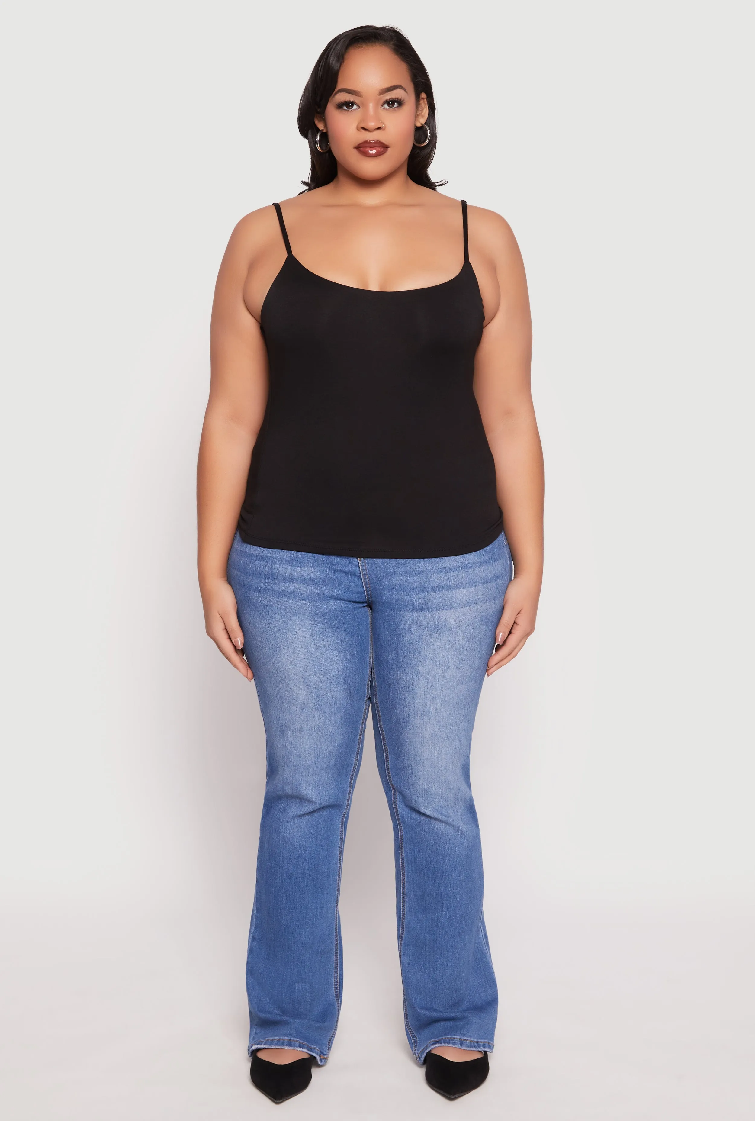 Plus Size Double Layered Cami sold by Rainbow