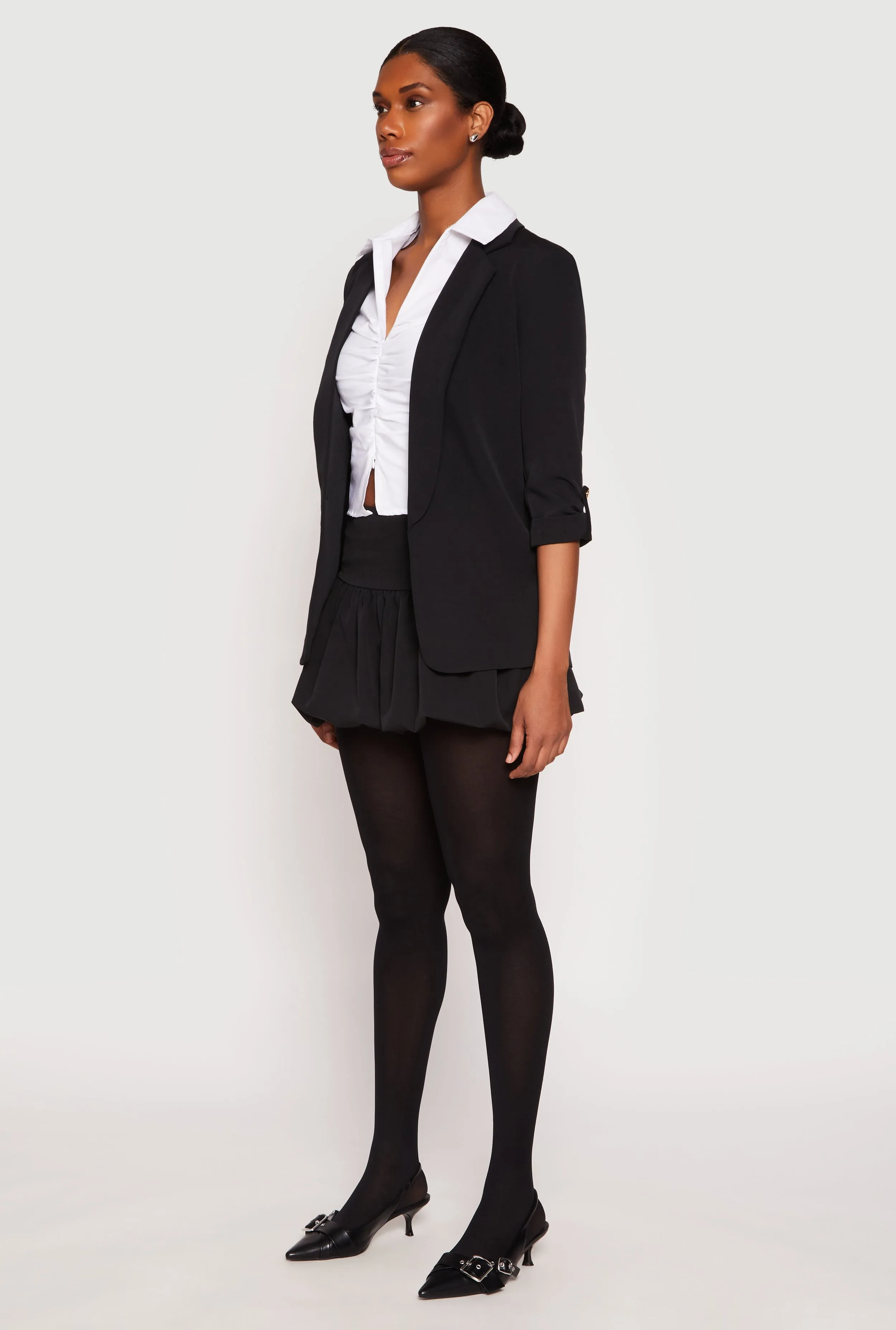 Quarter Tabbed Sleeve Blazer sold by Rainbow product image thumbnail 3