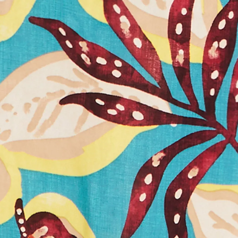 Plus Size Floral Tie Waist Belt Dress sold by Rainbow product image thumbnail 4