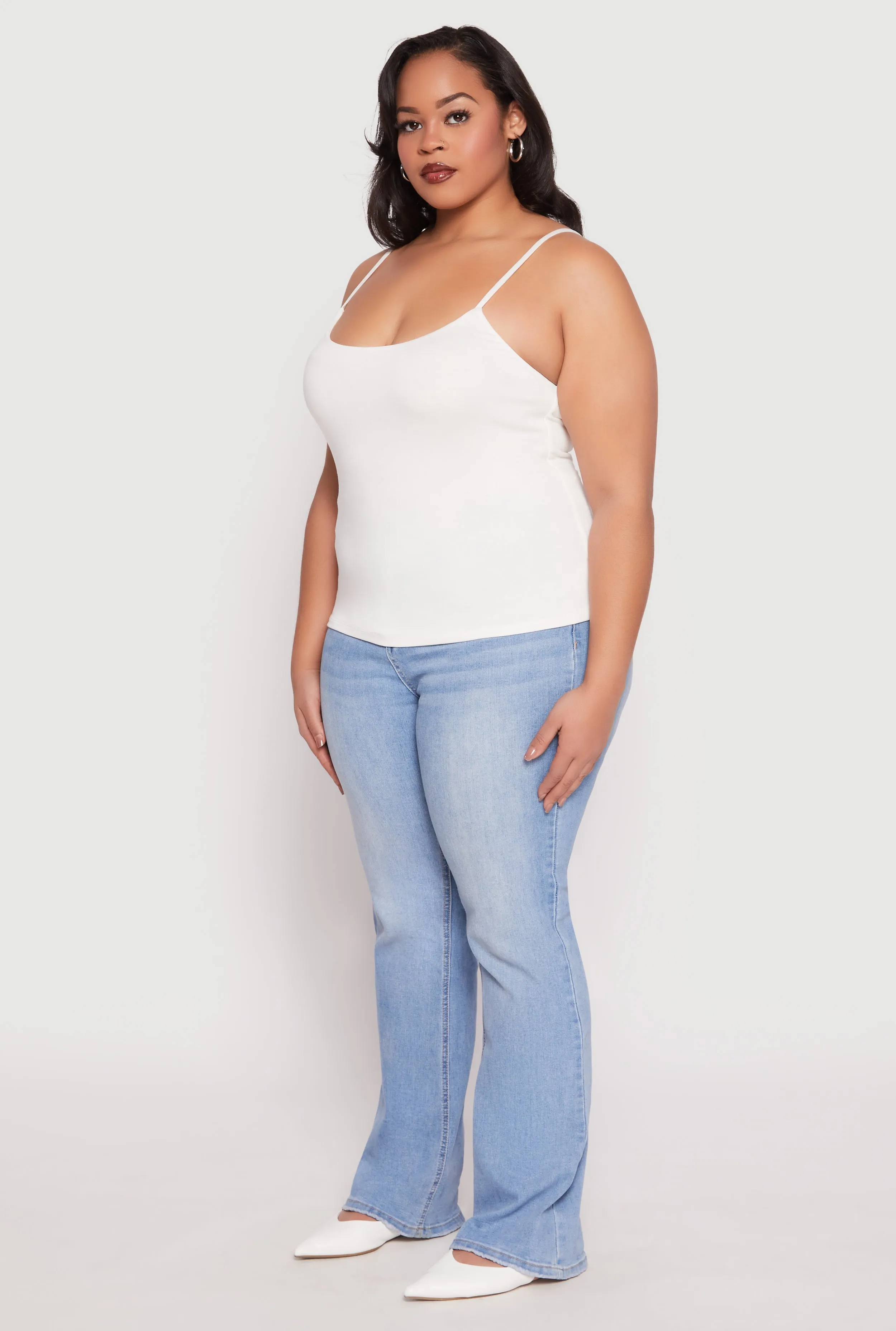 Plus Size Double Layered Cami sold by Rainbow product image thumbnail 3