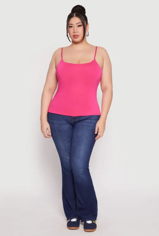 Plus Size Double Layered Cami sold by Rainbow