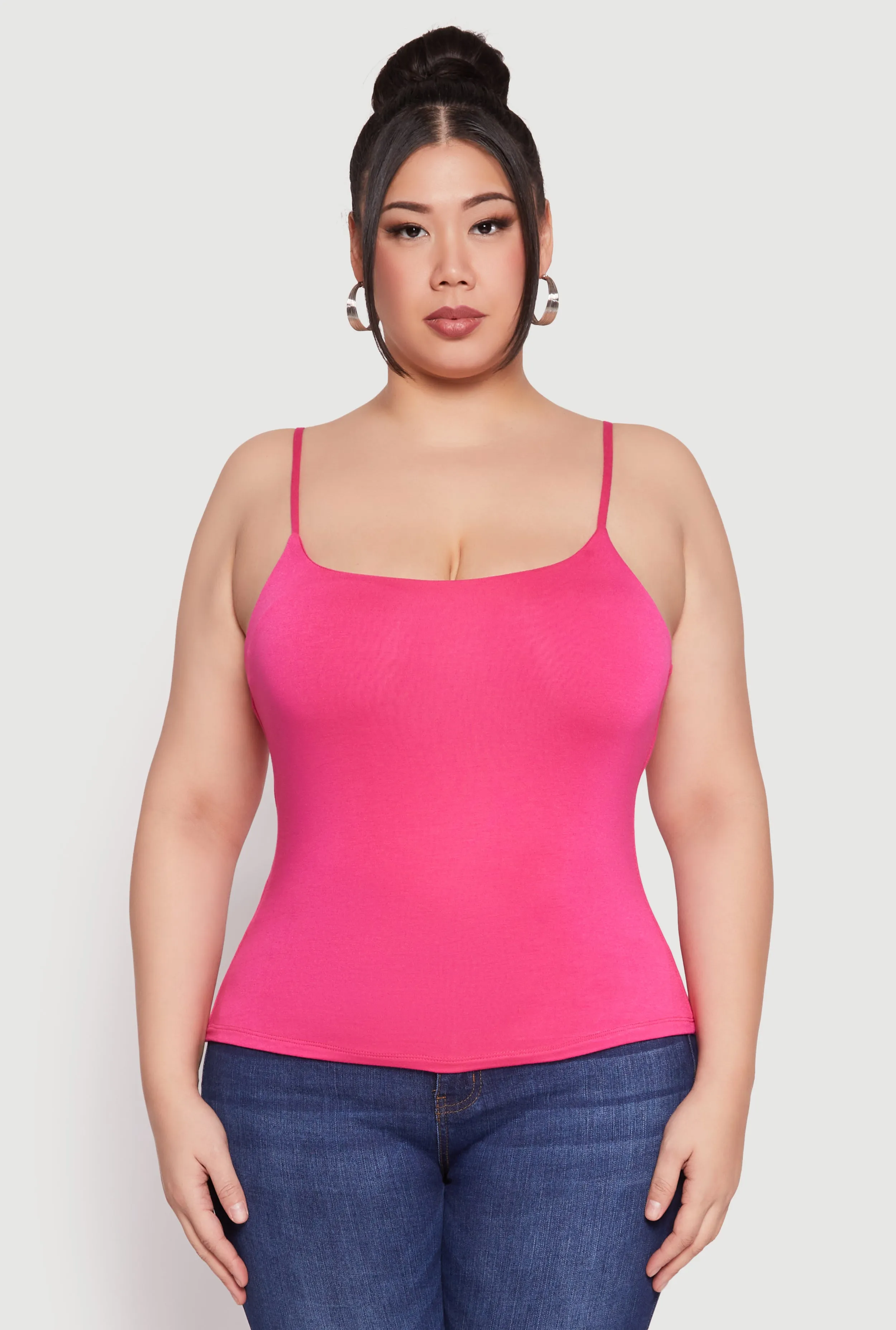 Plus Size Double Layered Cami sold by Rainbow product image thumbnail 2