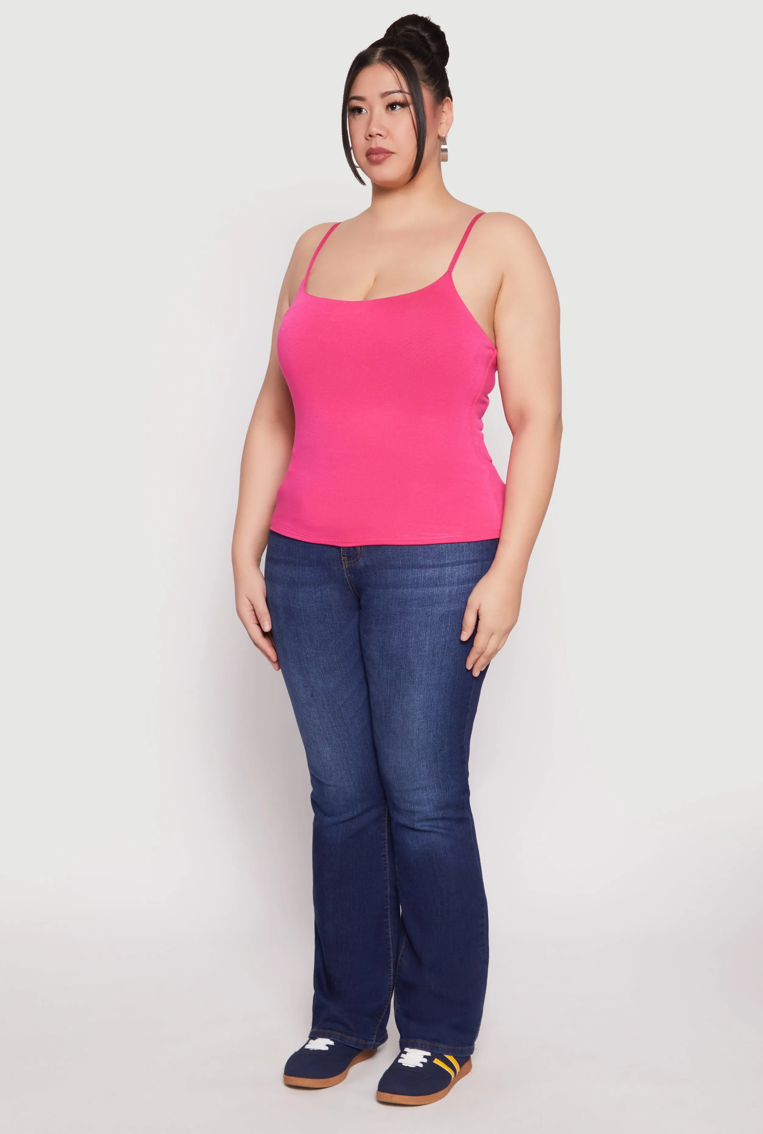Plus Size Double Layered Cami sold by Rainbow product image thumbnail 3