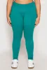 Plus Size Side Pocket High Waist Active Leggings sold by Rainbow