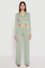 Daisy Brushed Knit Straight Leg Pants sold by Rainbow