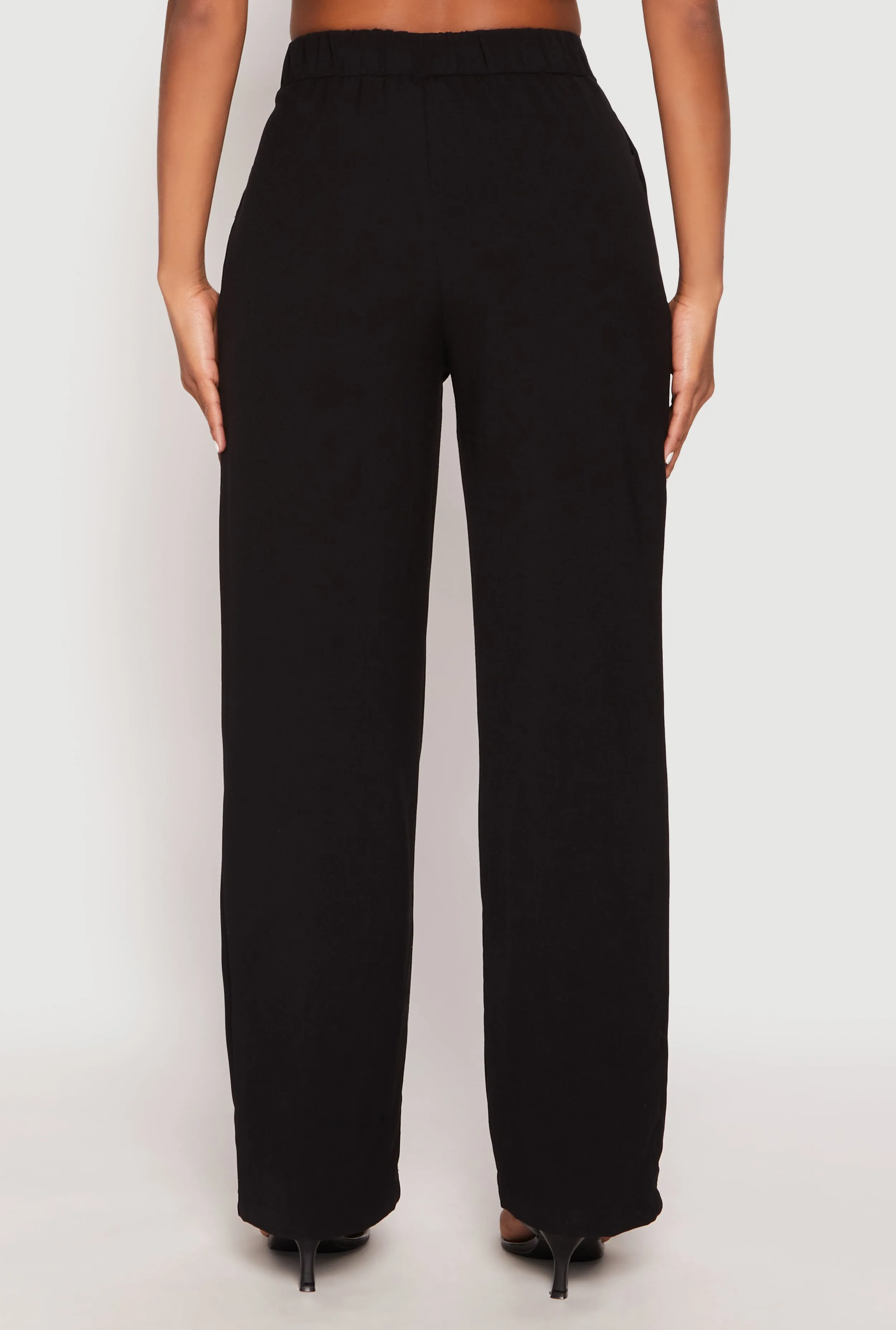 High Waist Wide Leg Dress Pants sold by Rainbow product image thumbnail 5