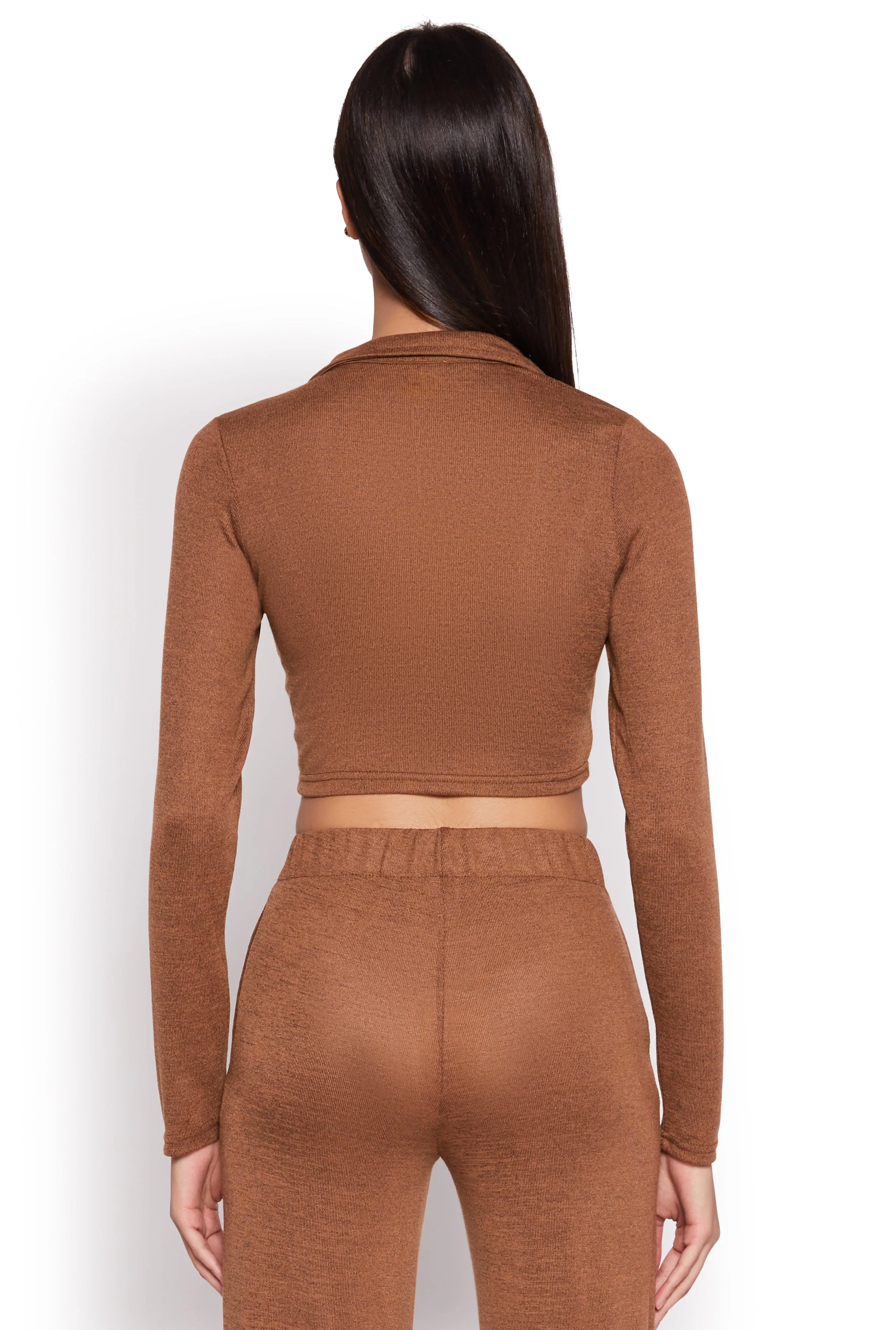 Daisy Long Sleeve Cropped Polo Shirt sold by Rainbow product image thumbnail 5