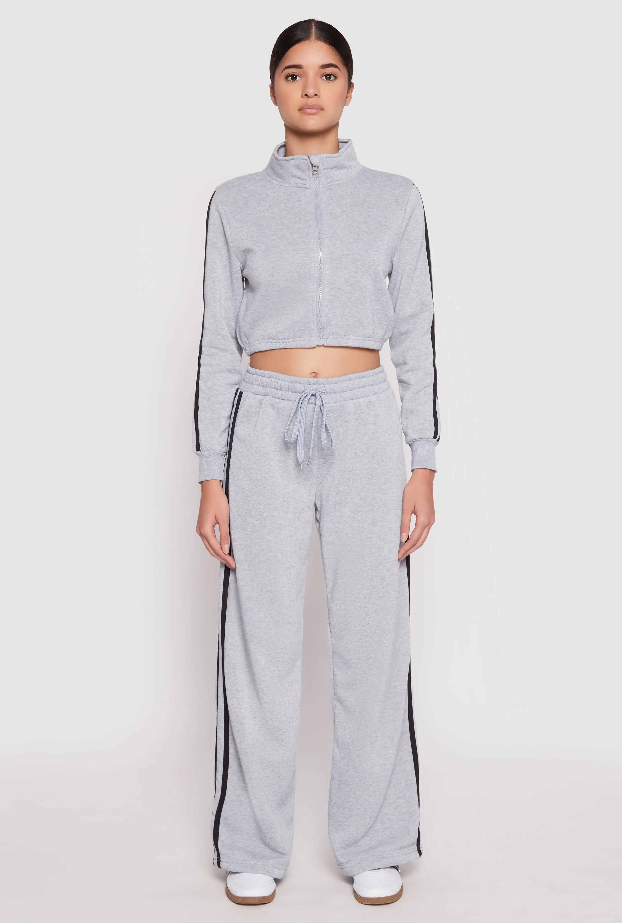 Varsity Stripe Drawstring Sweatpants sold by Rainbow