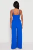 Tie Waist Belted Bustier Jumpsuit sold by Rainbow