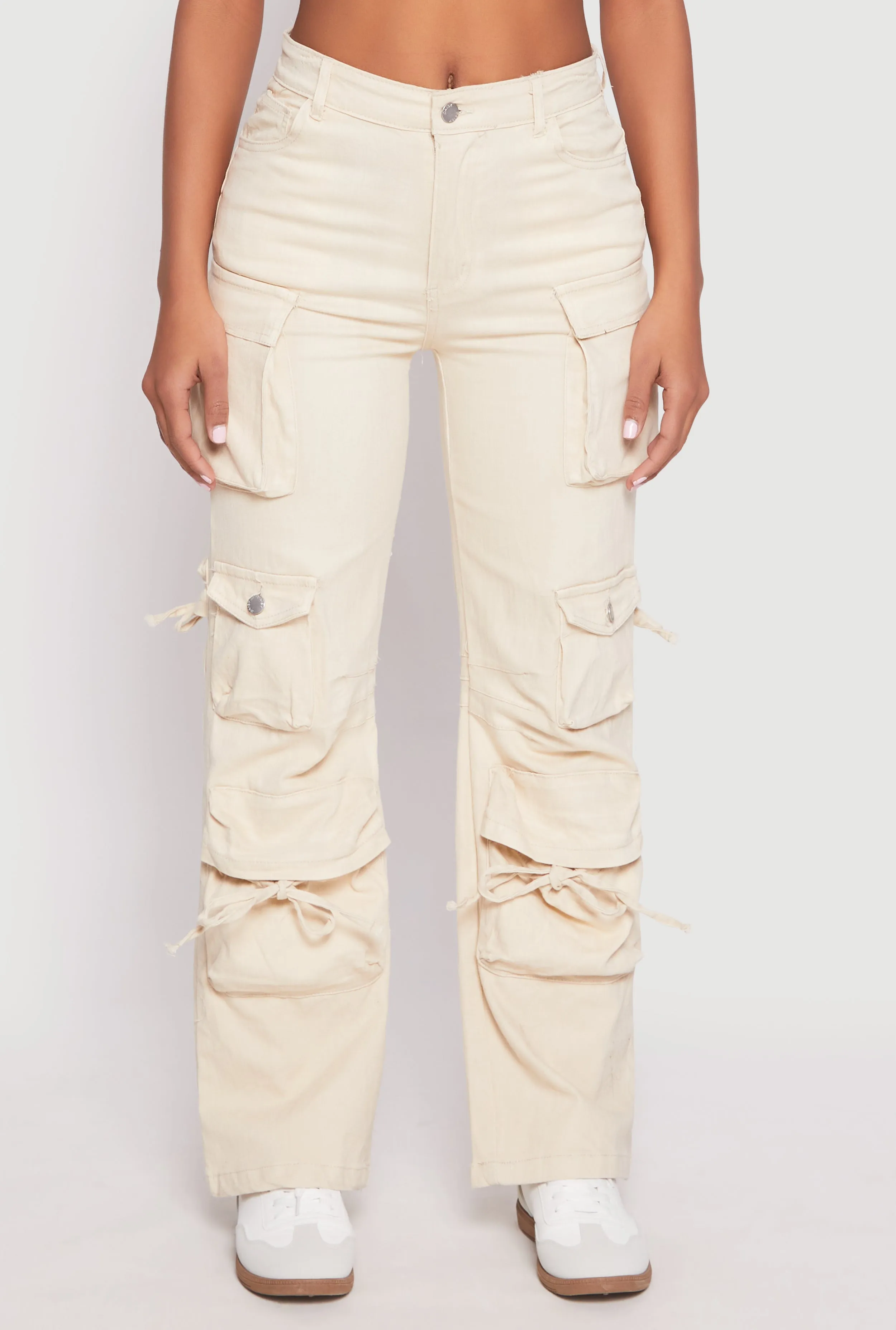 Daisy Mineral Wash Cargo Baggy Jeans sold by Rainbow product image thumbnail 3