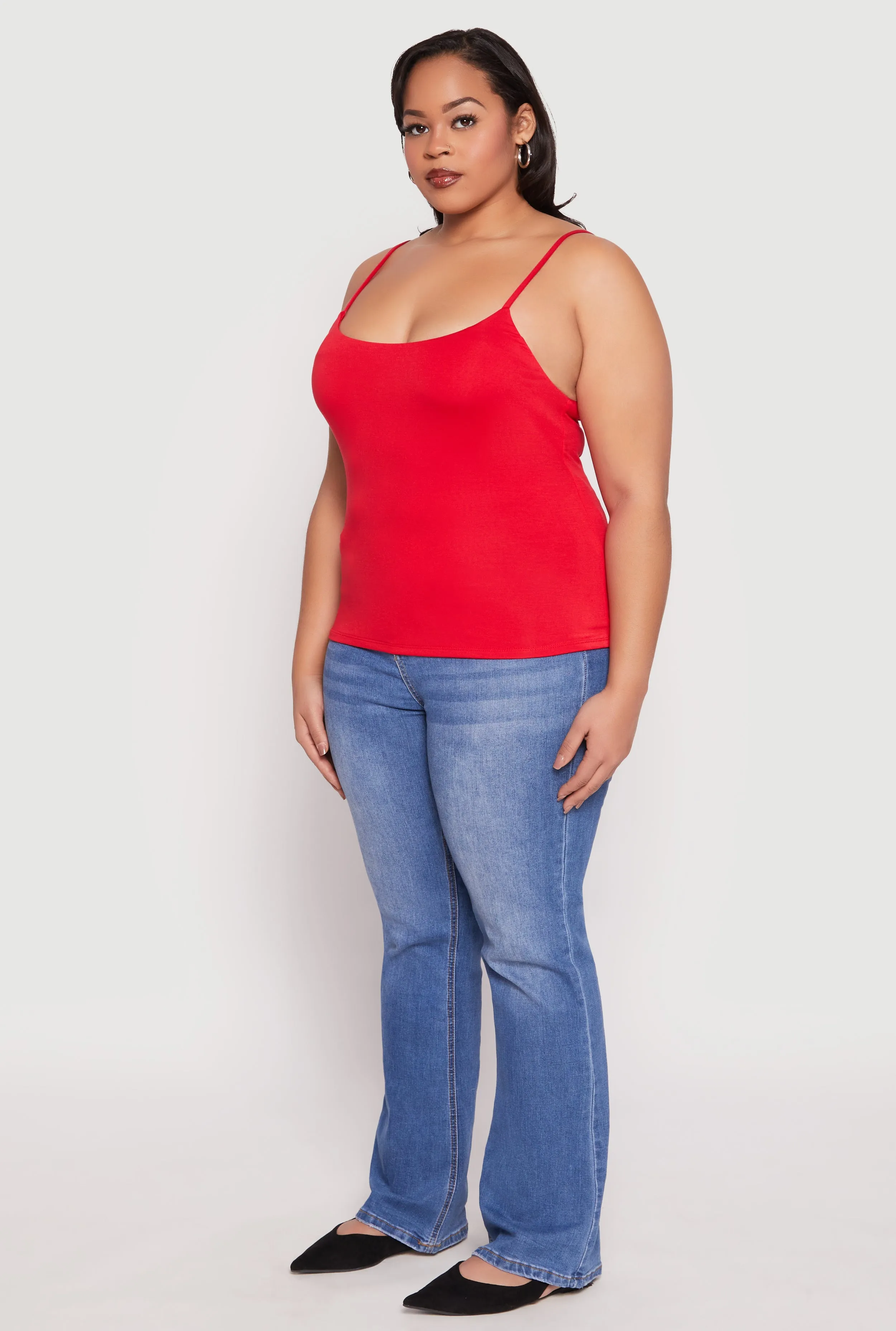 Plus Size Double Layered Cami sold by Rainbow product image thumbnail 3
