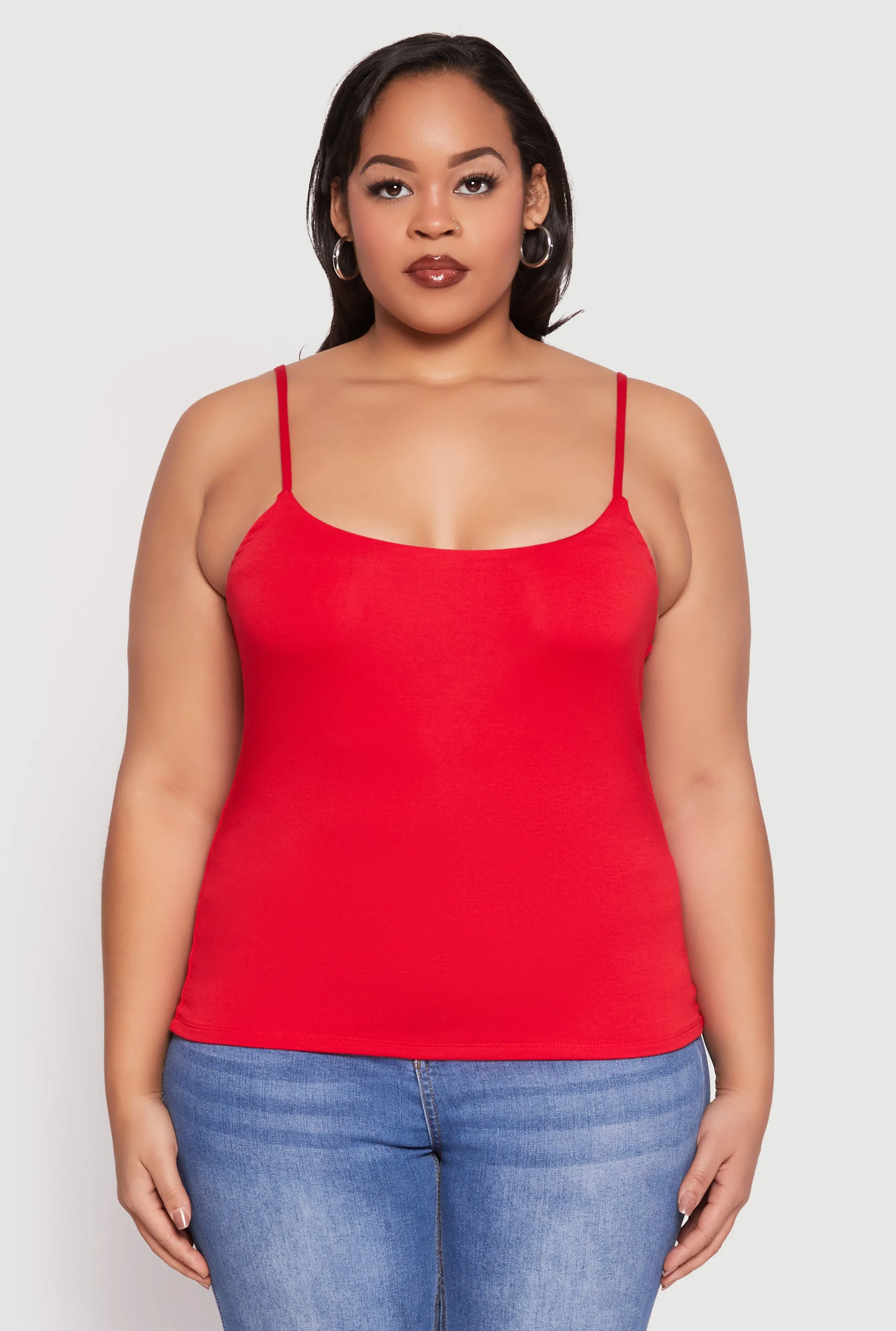 Plus Size Double Layered Cami sold by Rainbow product image thumbnail 2