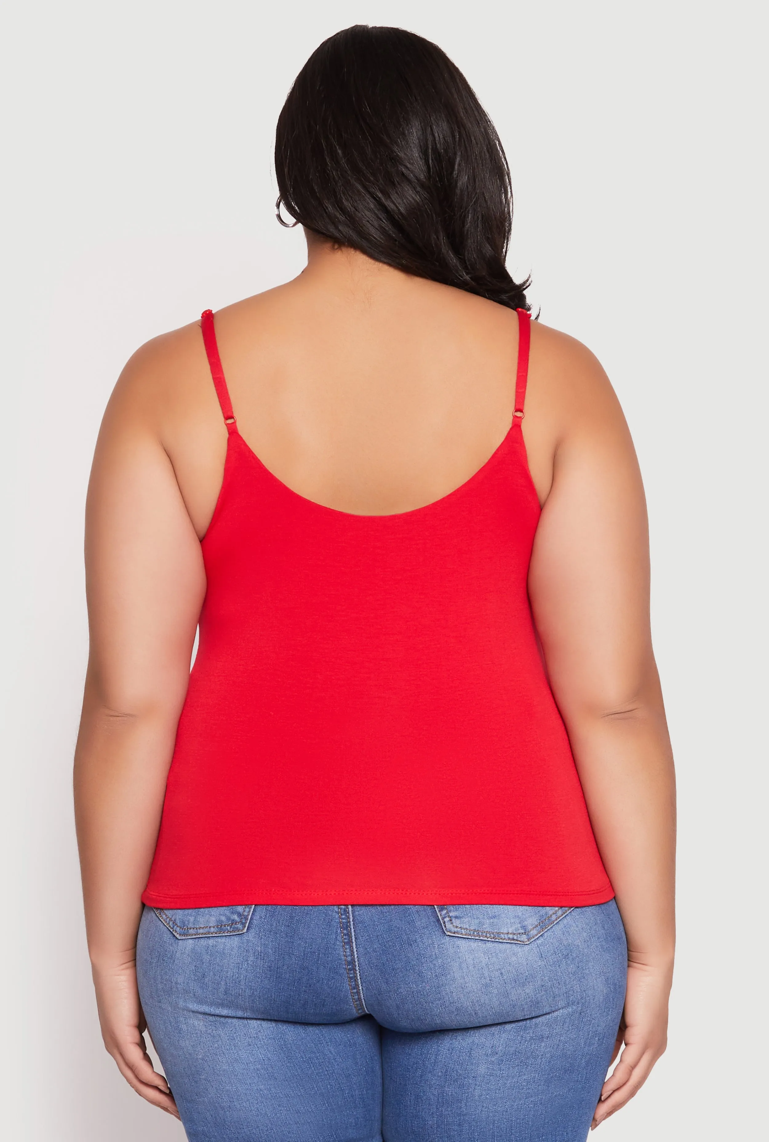Plus Size Double Layered Cami sold by Rainbow product image thumbnail 5
