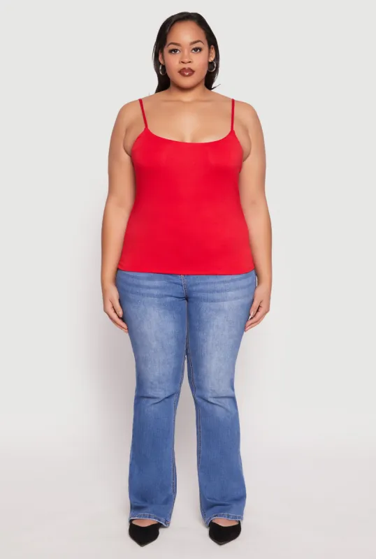 Plus Size Double Layered Cami sold by Rainbow