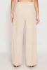 Airy Crepe Knit Wide Leg Dress Pants sold by Rainbow