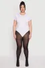 Plus Size Daisy Crew Neck Bodysuit sold by Rainbow