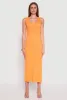 Ribbed Knit Side Slit Tank Dress sold by Rainbow