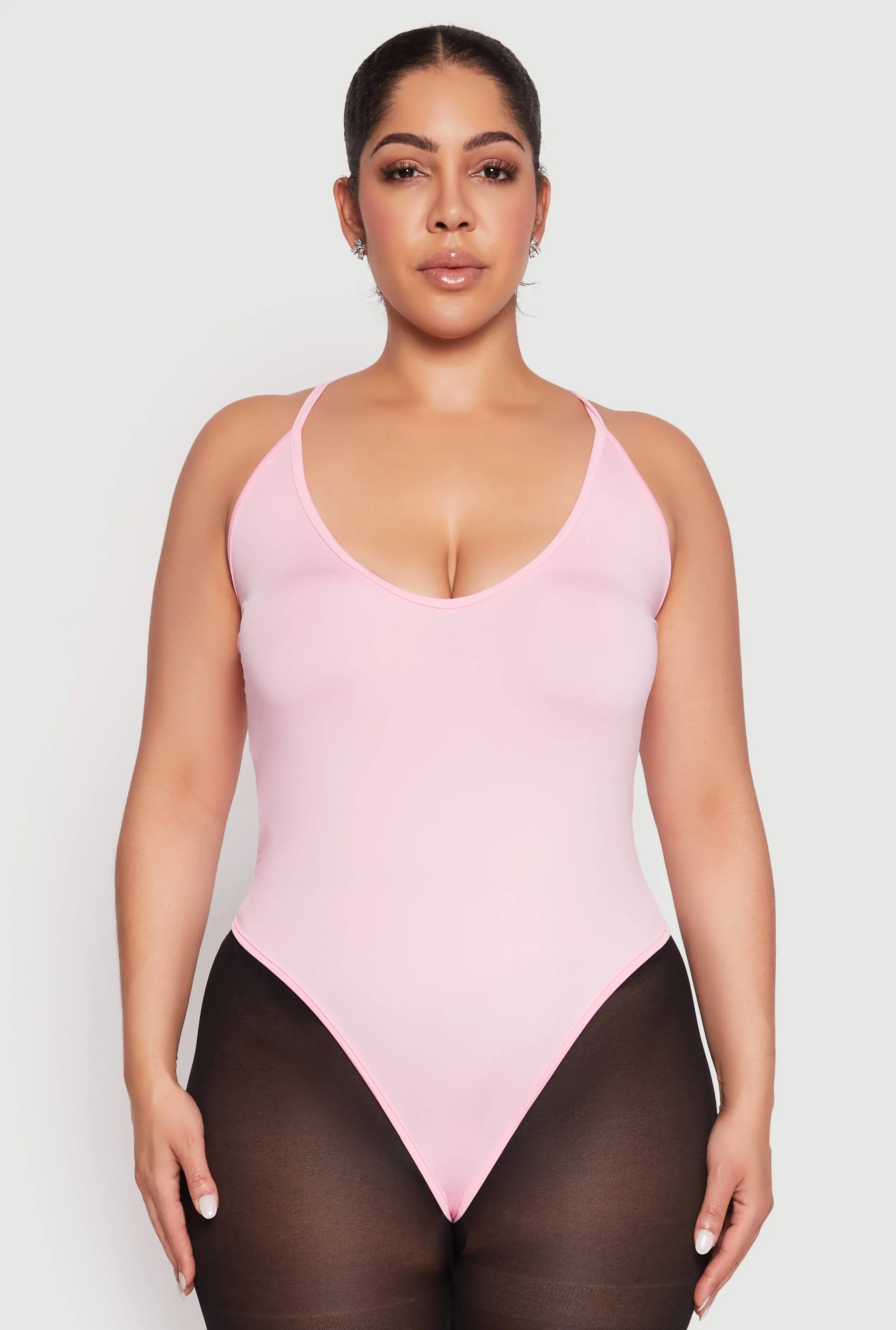 Plus Size Daisy Plunge Bodysuit sold by Rainbow product image thumbnail 2