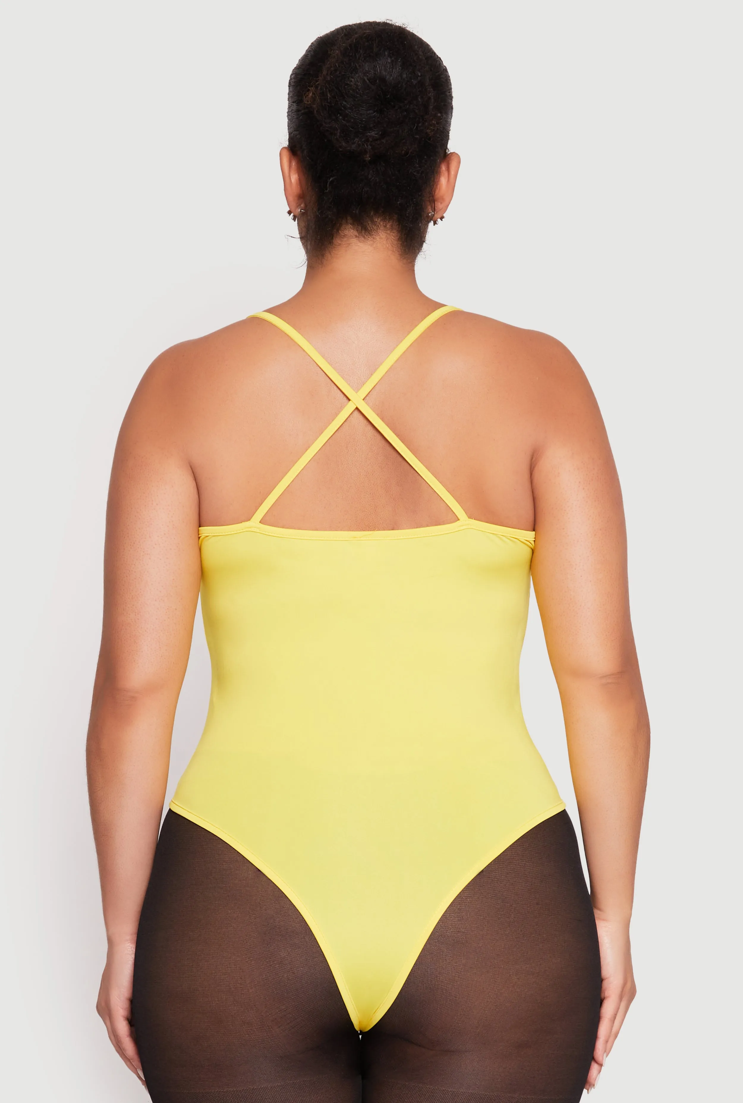 Plus Size Daisy Plunge Bodysuit sold by Rainbow product image thumbnail 5