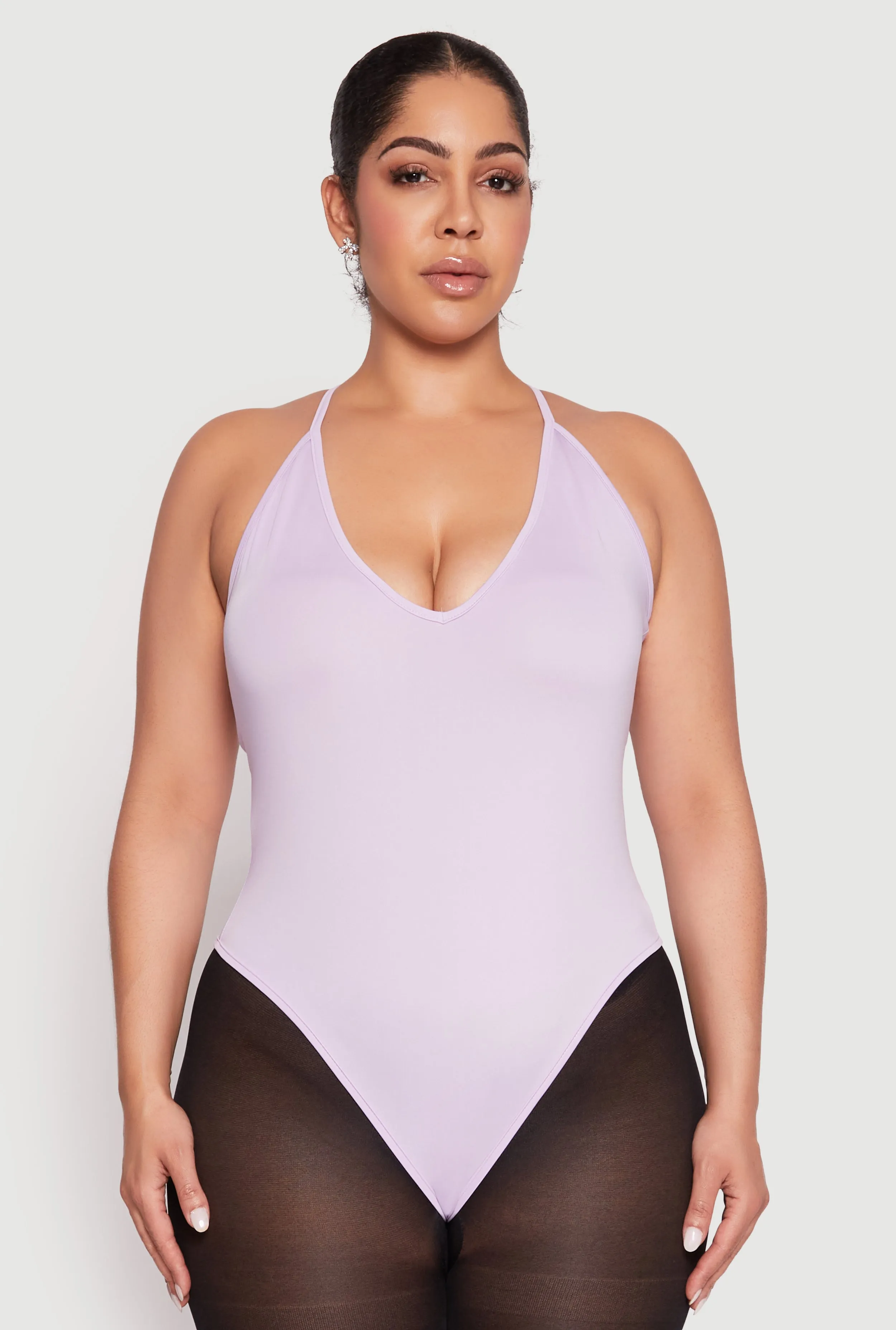Plus Size Daisy Plunge Bodysuit sold by Rainbow product image thumbnail 2
