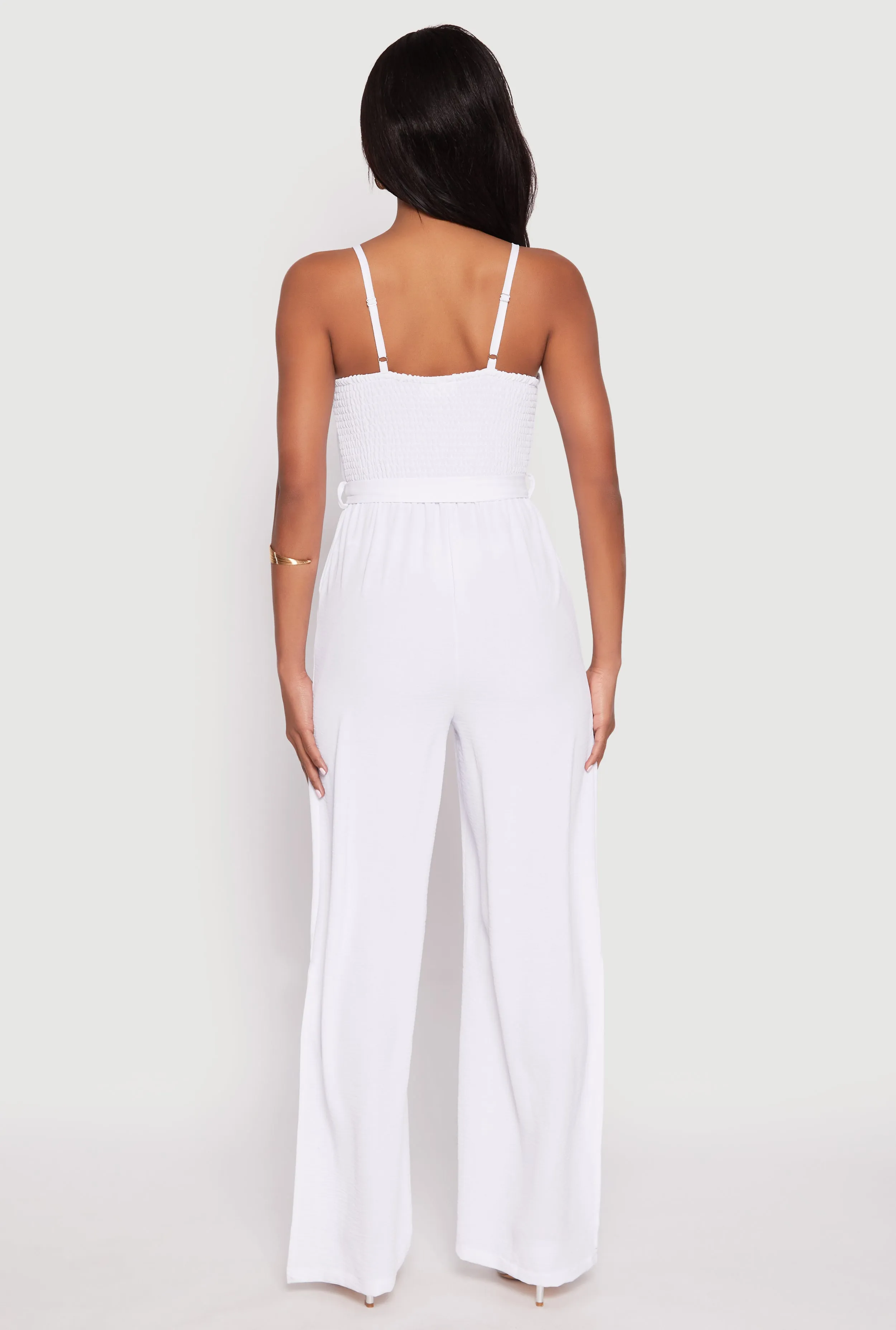 Tie Waist Belted Bustier Jumpsuit sold by Rainbow product image thumbnail 3