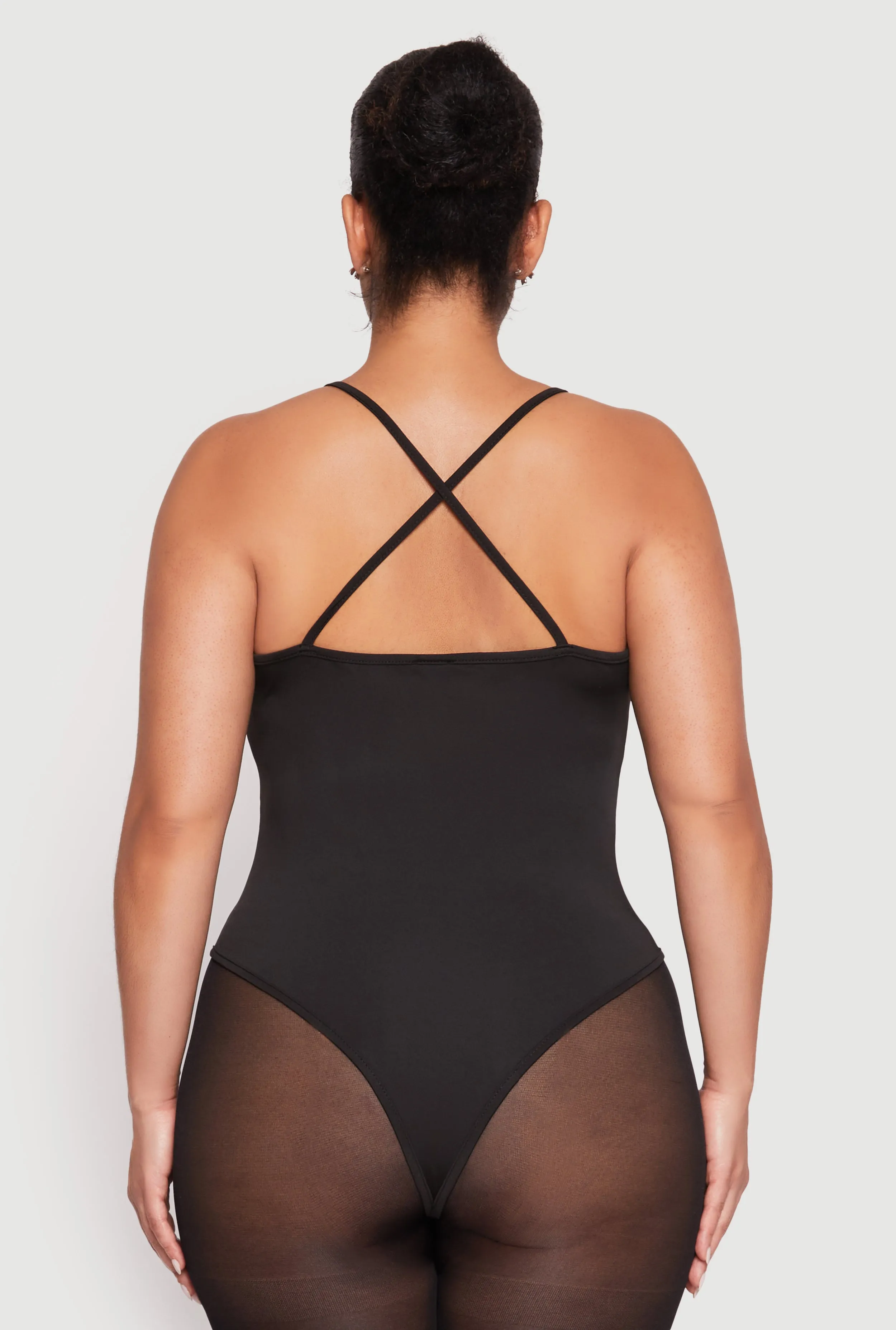 Plus Size Daisy Plunge Bodysuit sold by Rainbow product image thumbnail 5