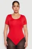 Plus Size Daisy Short Sleeve Bodysuit sold by Rainbow