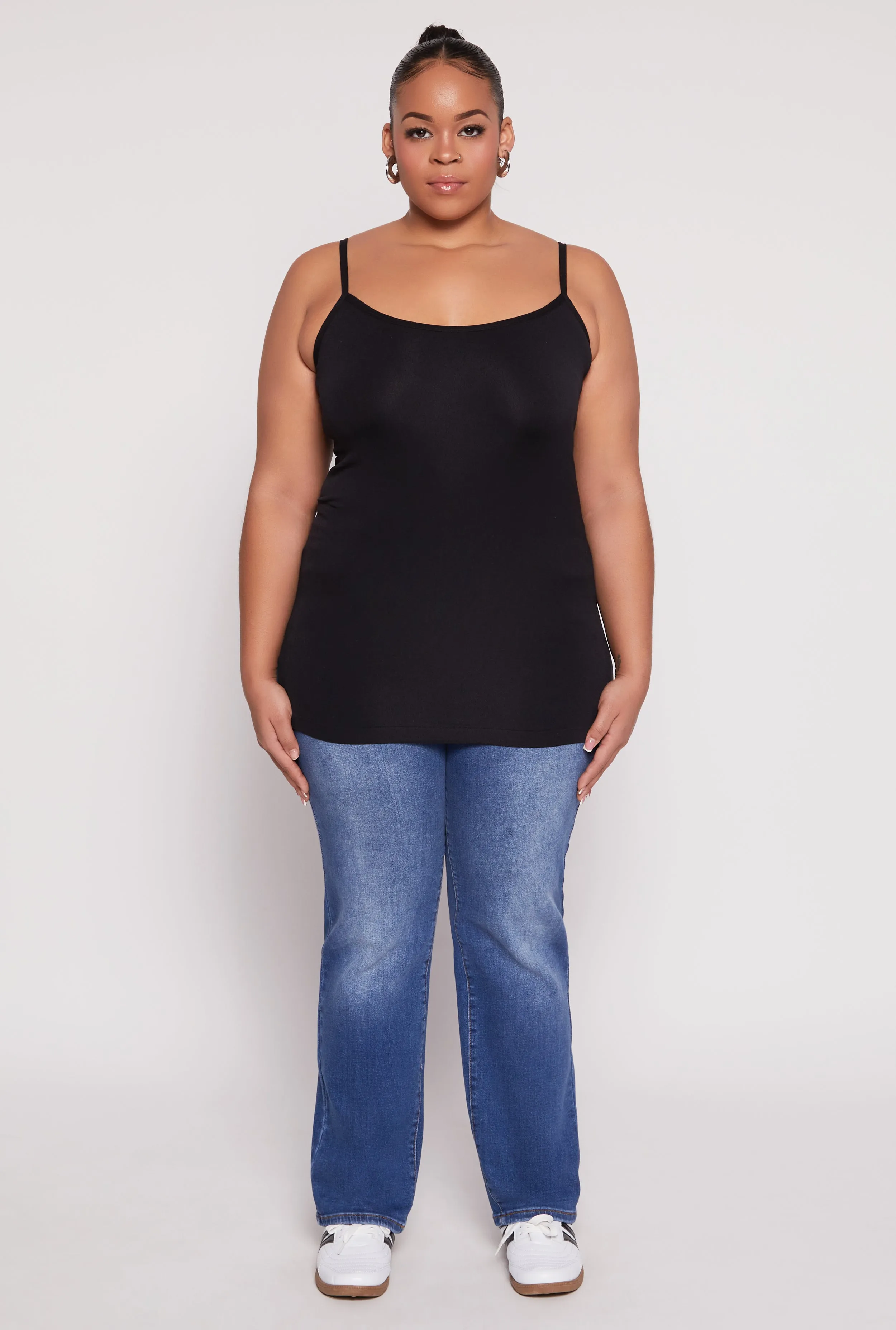 Plus Size Basic Seamless Cami sold by Rainbow