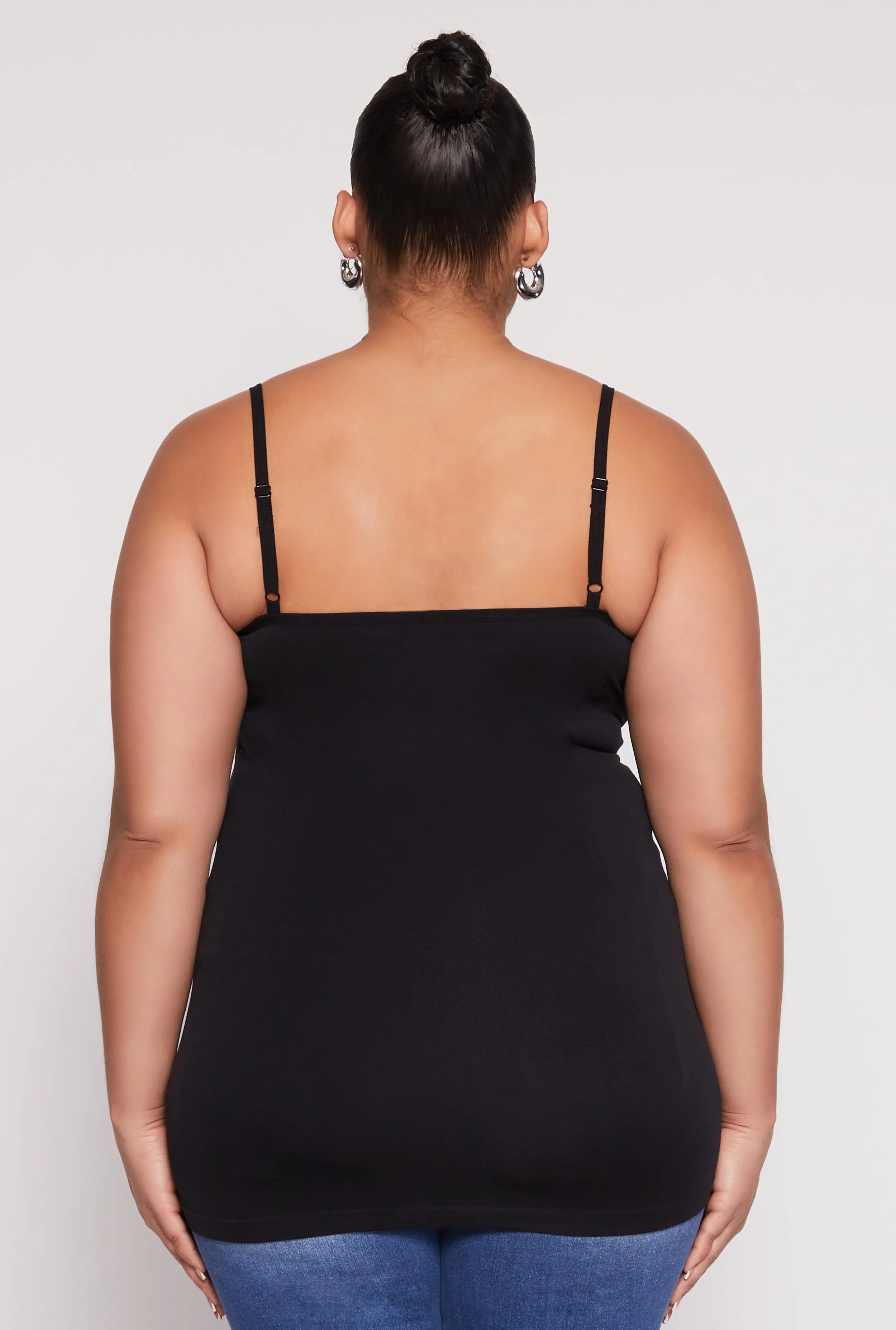 Plus Size Basic Seamless Cami sold by Rainbow product image thumbnail 5