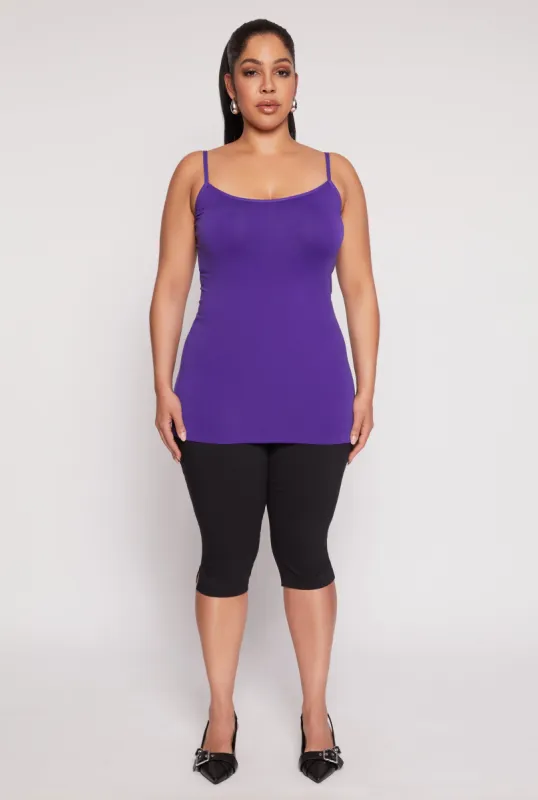 Plus Size Basic Seamless Cami sold by Rainbow