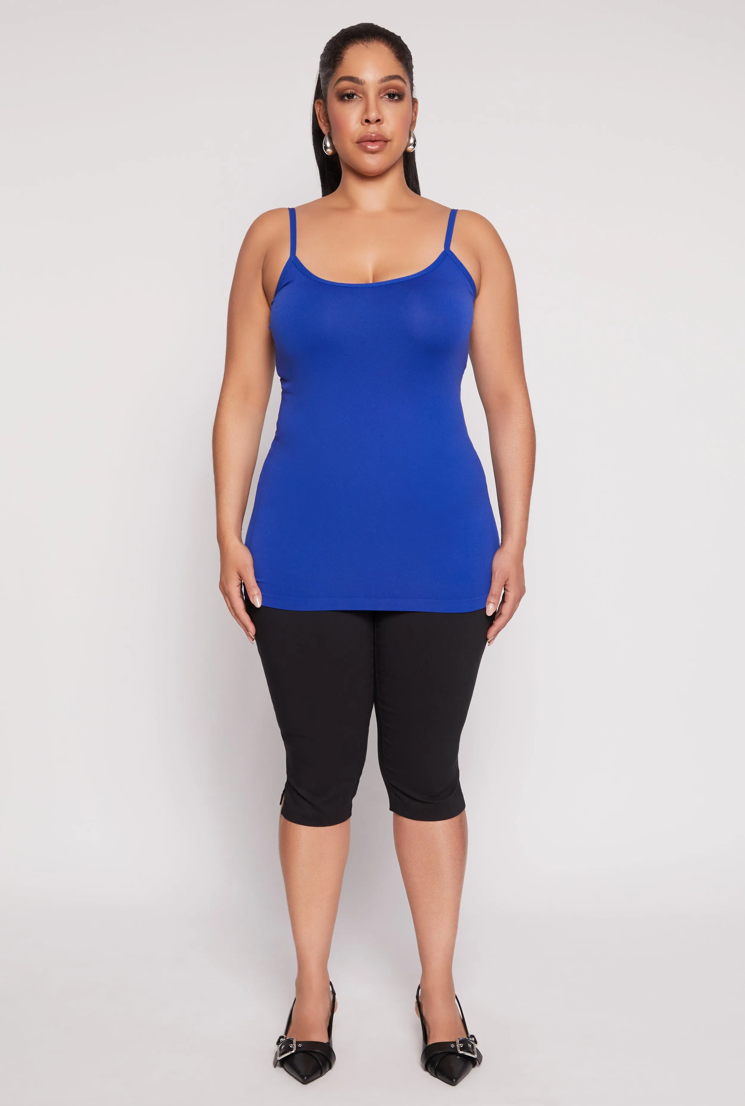 Plus Size Basic Seamless Cami sold by Rainbow