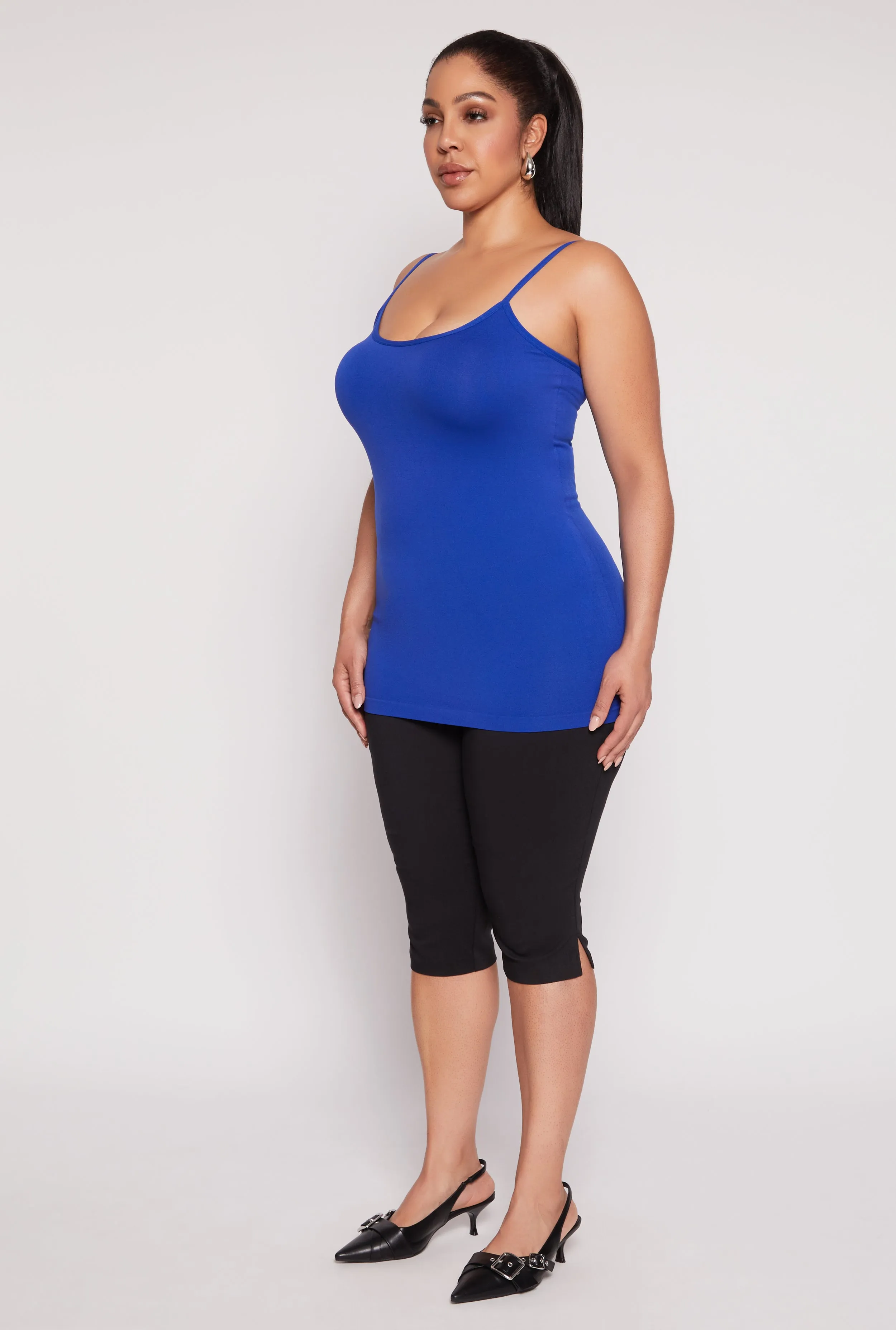 Plus Size Basic Seamless Cami sold by Rainbow product image thumbnail 3