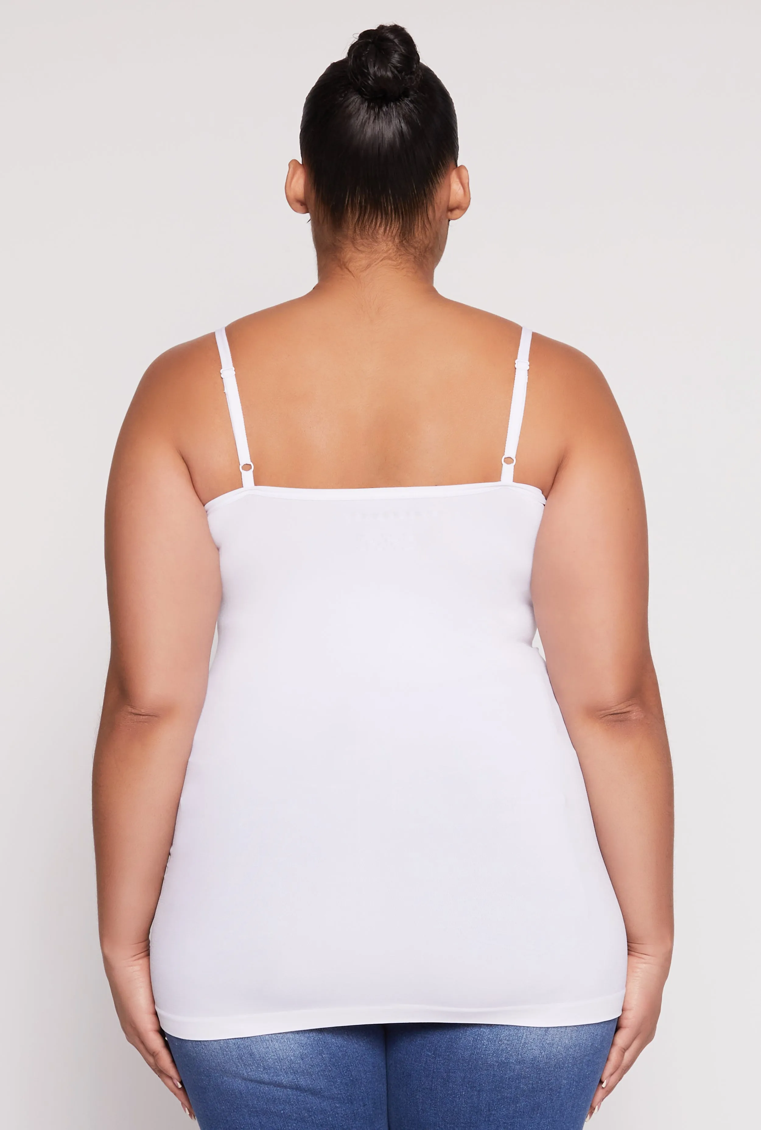 Plus Size Basic Seamless Cami sold by Rainbow product image thumbnail 5