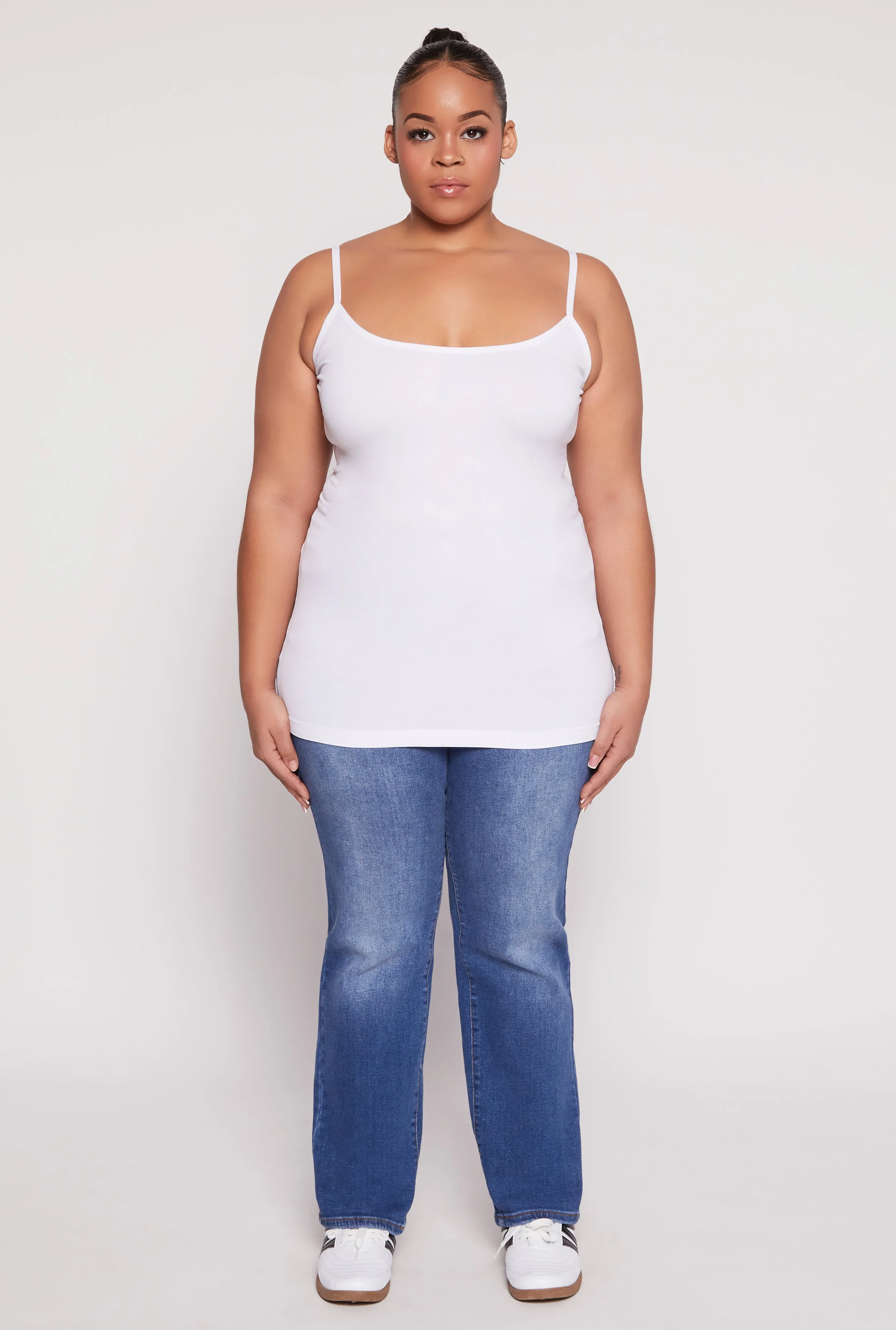 Plus Size Basic Seamless Cami sold by Rainbow