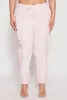 Plus Size Poplin Toggle Drawstring Detail Joggers sold by Rainbow