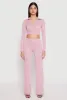 Daisy Brushed Knit Straight Leg Pants sold by Rainbow