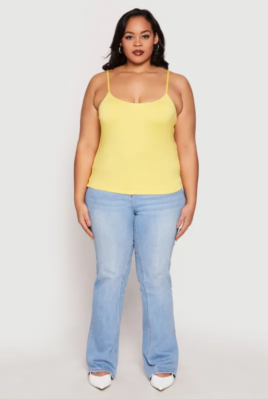 Plus Size Double Layered Cami sold by Rainbow
