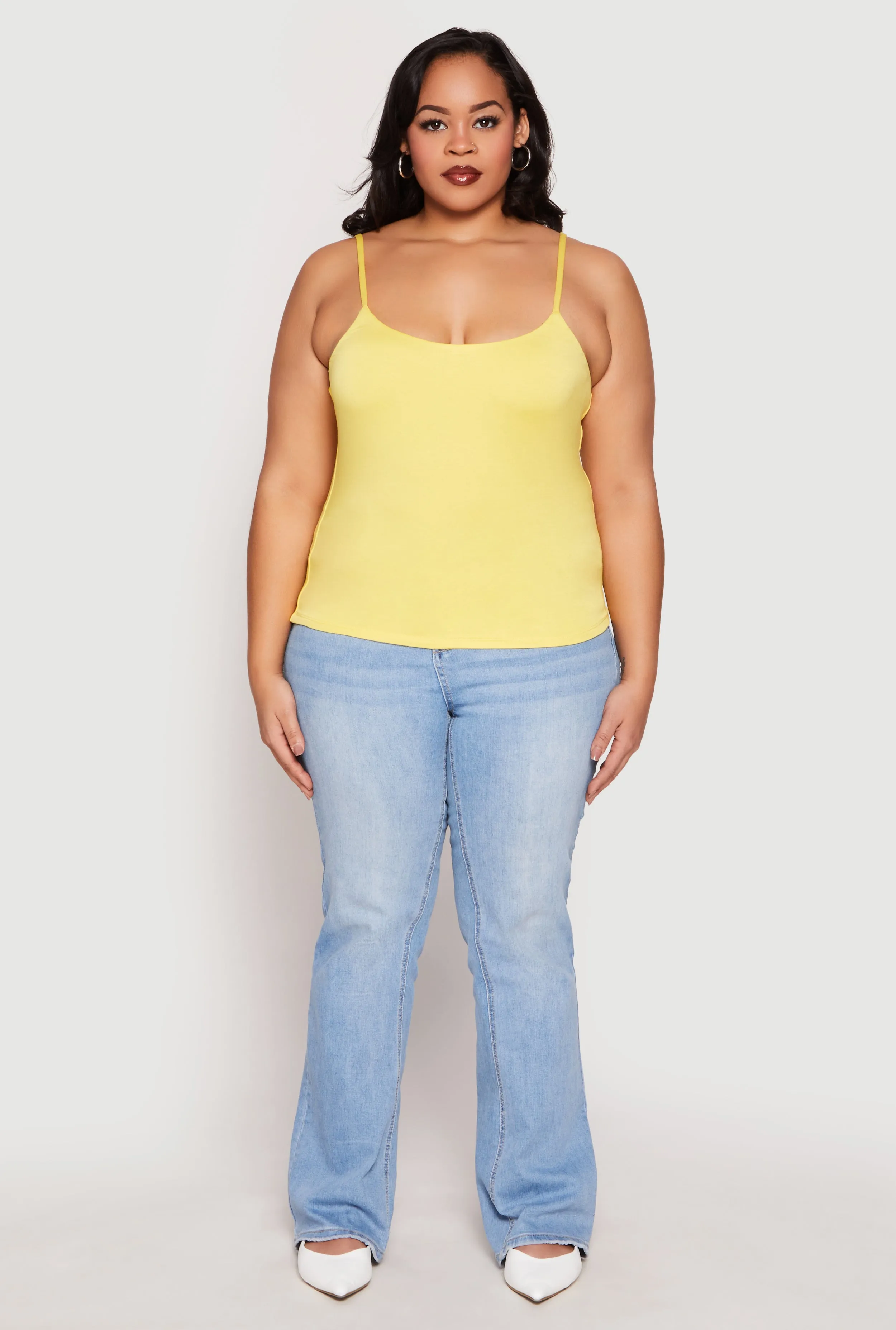 Plus Size Double Layered Cami sold by Rainbow