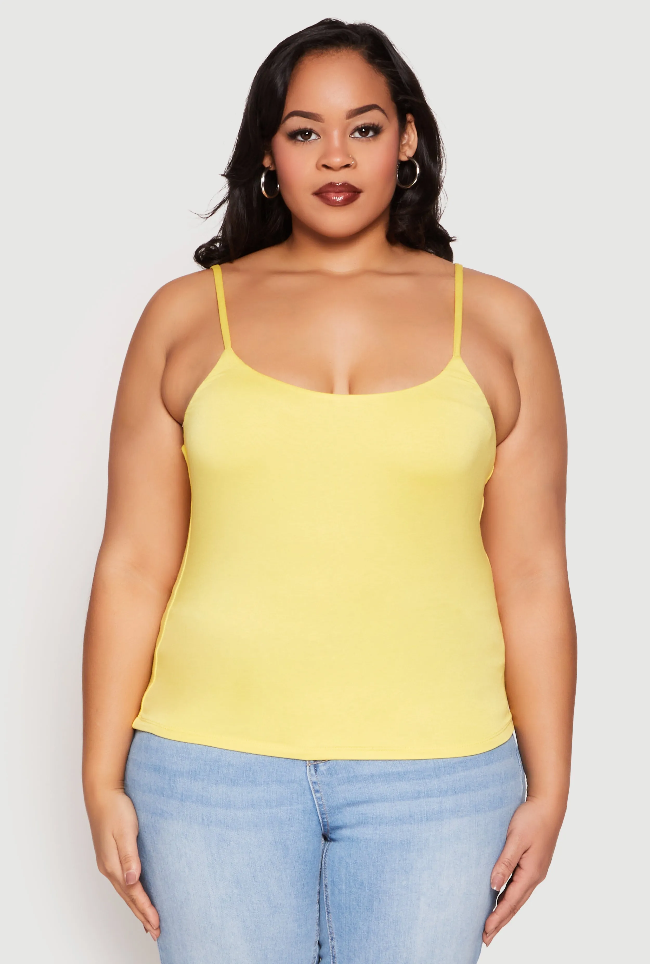 Plus Size Double Layered Cami sold by Rainbow product image thumbnail 2