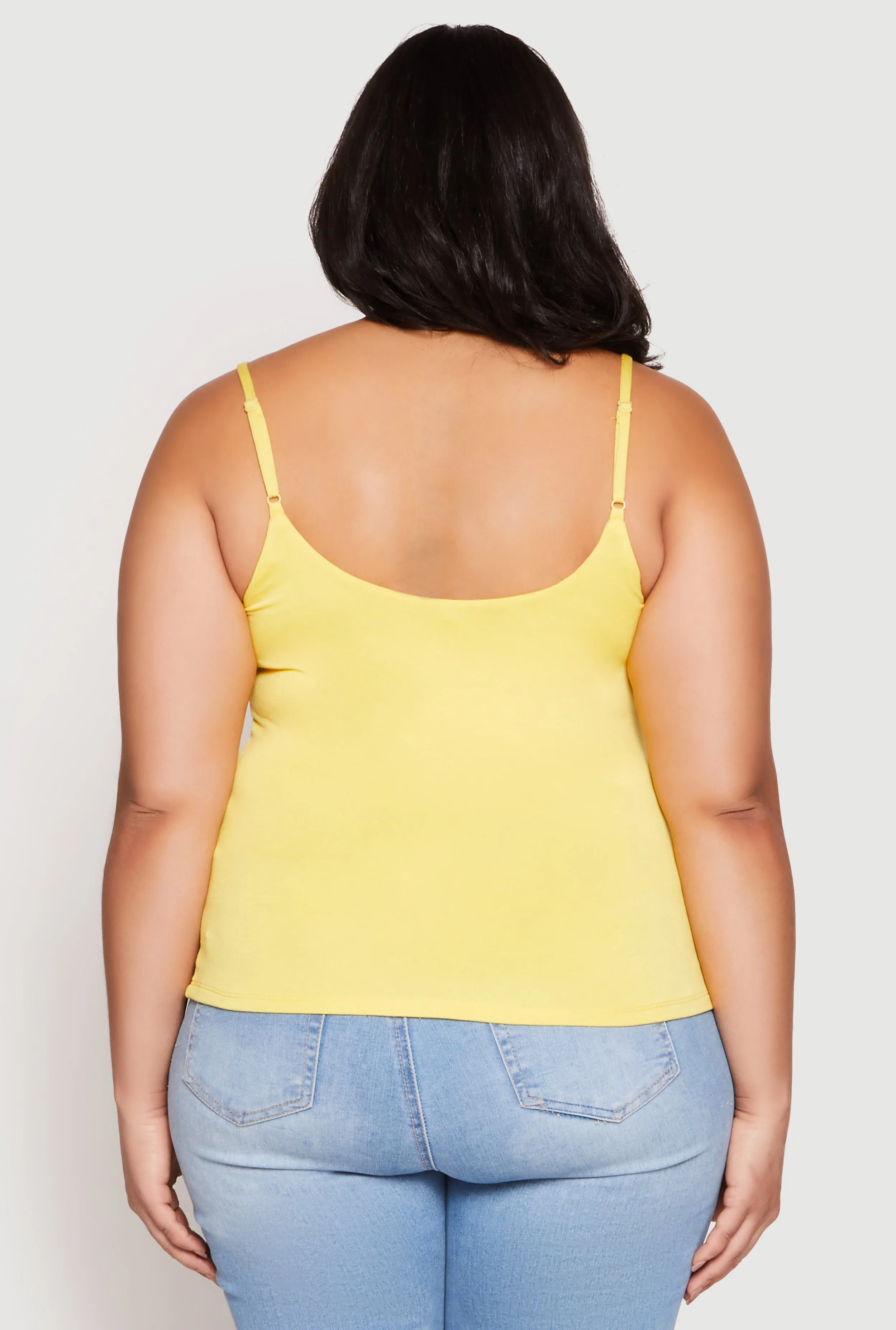 Plus Size Double Layered Cami sold by Rainbow product image thumbnail 5