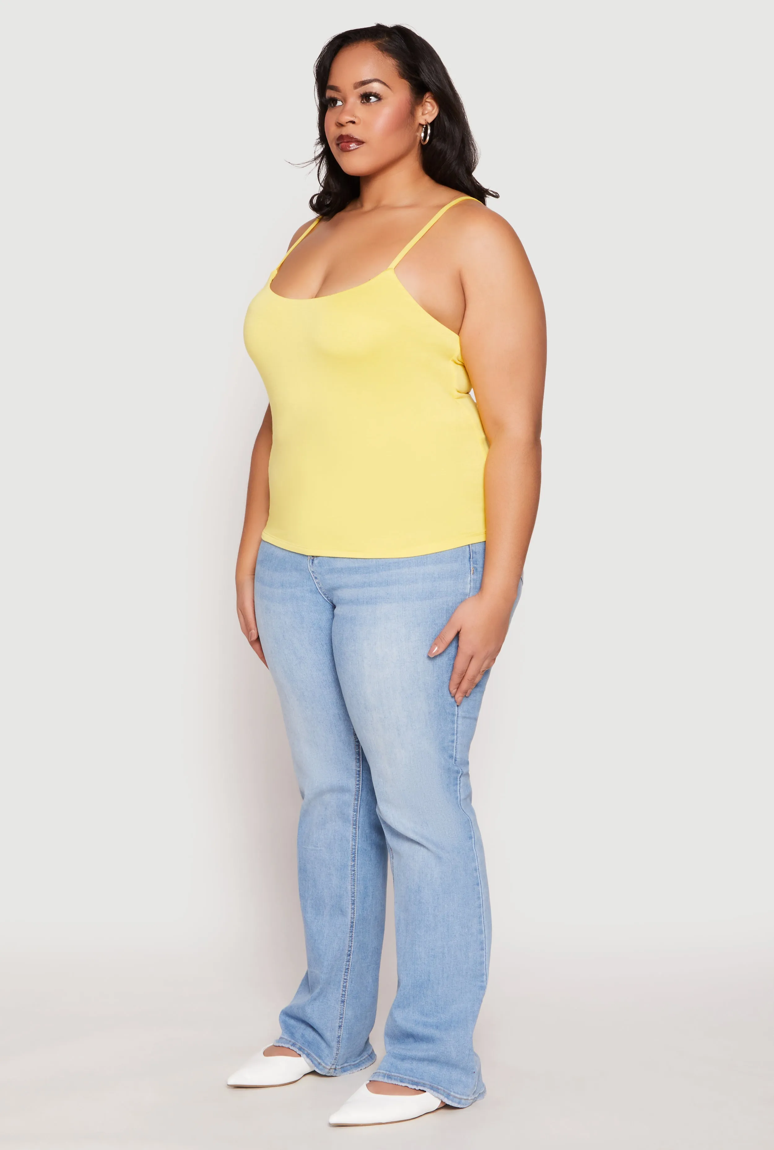 Plus Size Double Layered Cami sold by Rainbow product image thumbnail 3